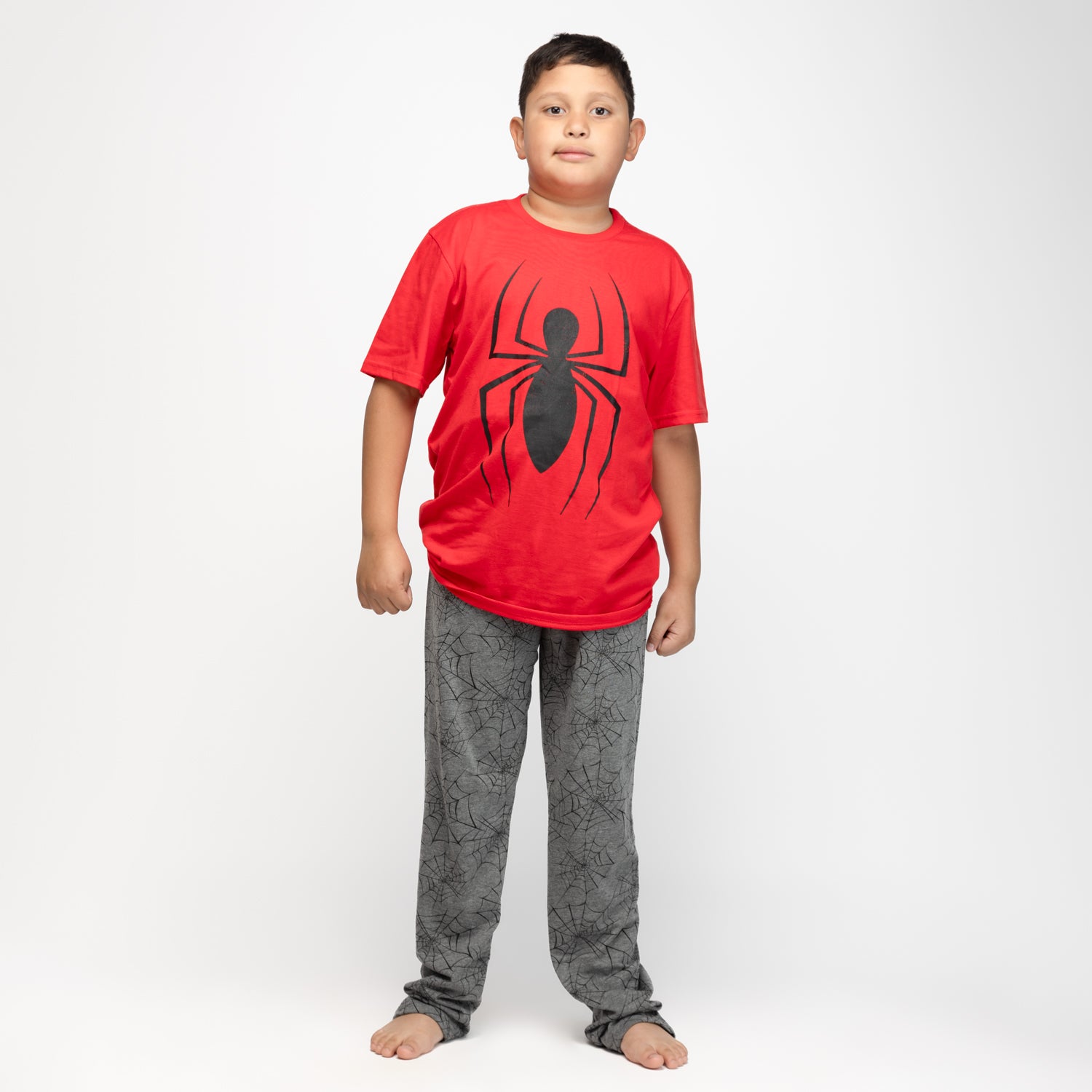 Pijama Niño Spiderman Aracnido Rojo Marvel