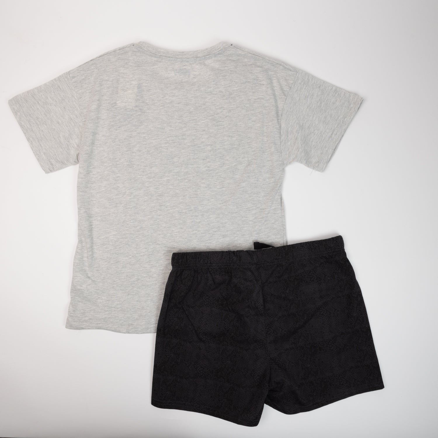 Pijama Mujer Print Gris KISS