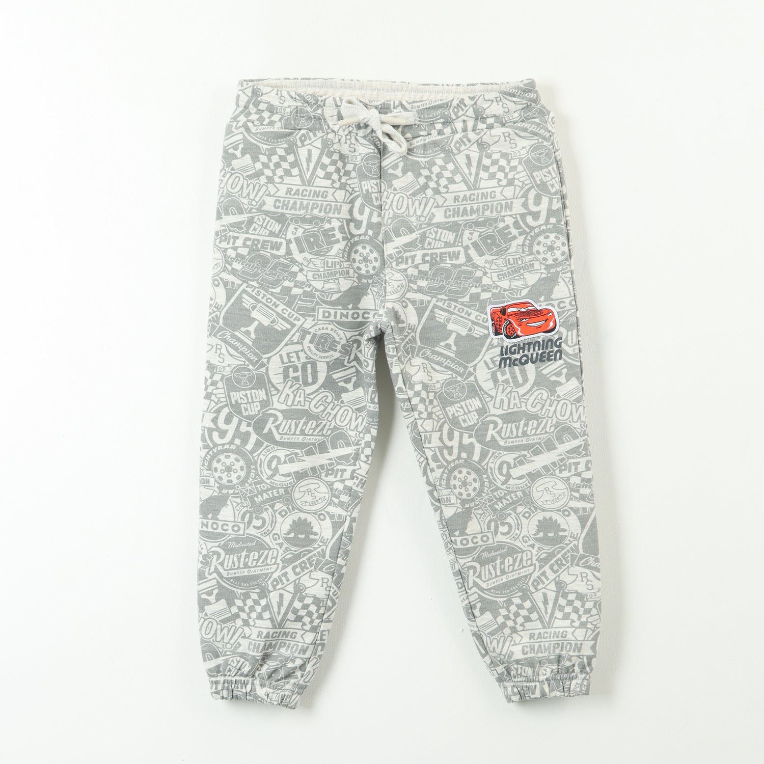 Pantalon De Buzo Niño Cars Estampado Gris Disney