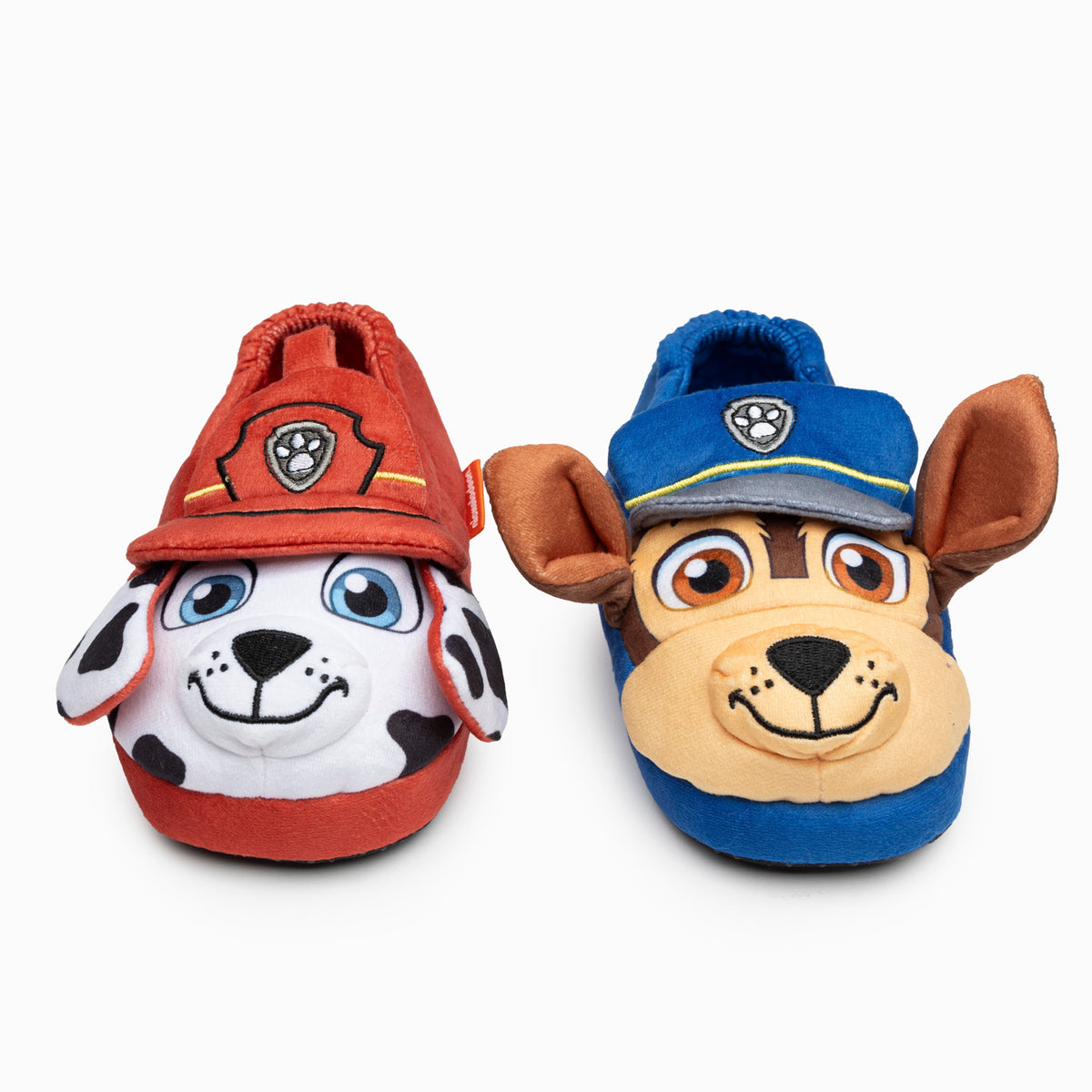 Pantufla 3D Niño Chase y Marshal Azul Paw Patrol