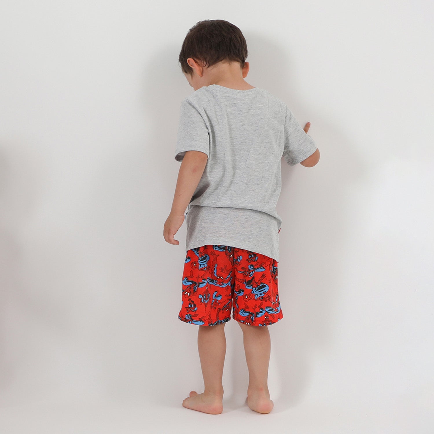 Pijama Corto Niño Spiderman Gris I Marvel