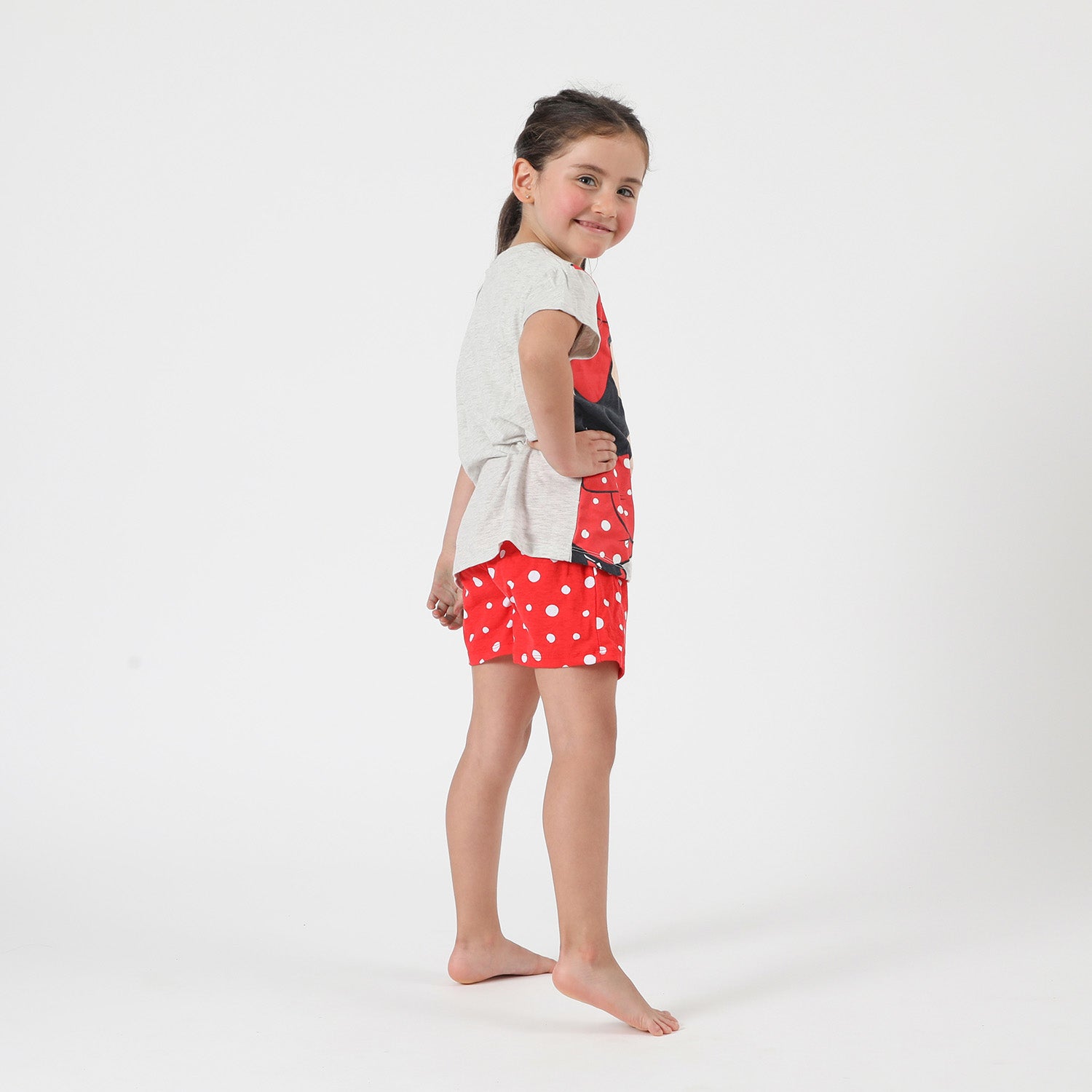 Pijama Corto Niña Minnie I Blanco Disney