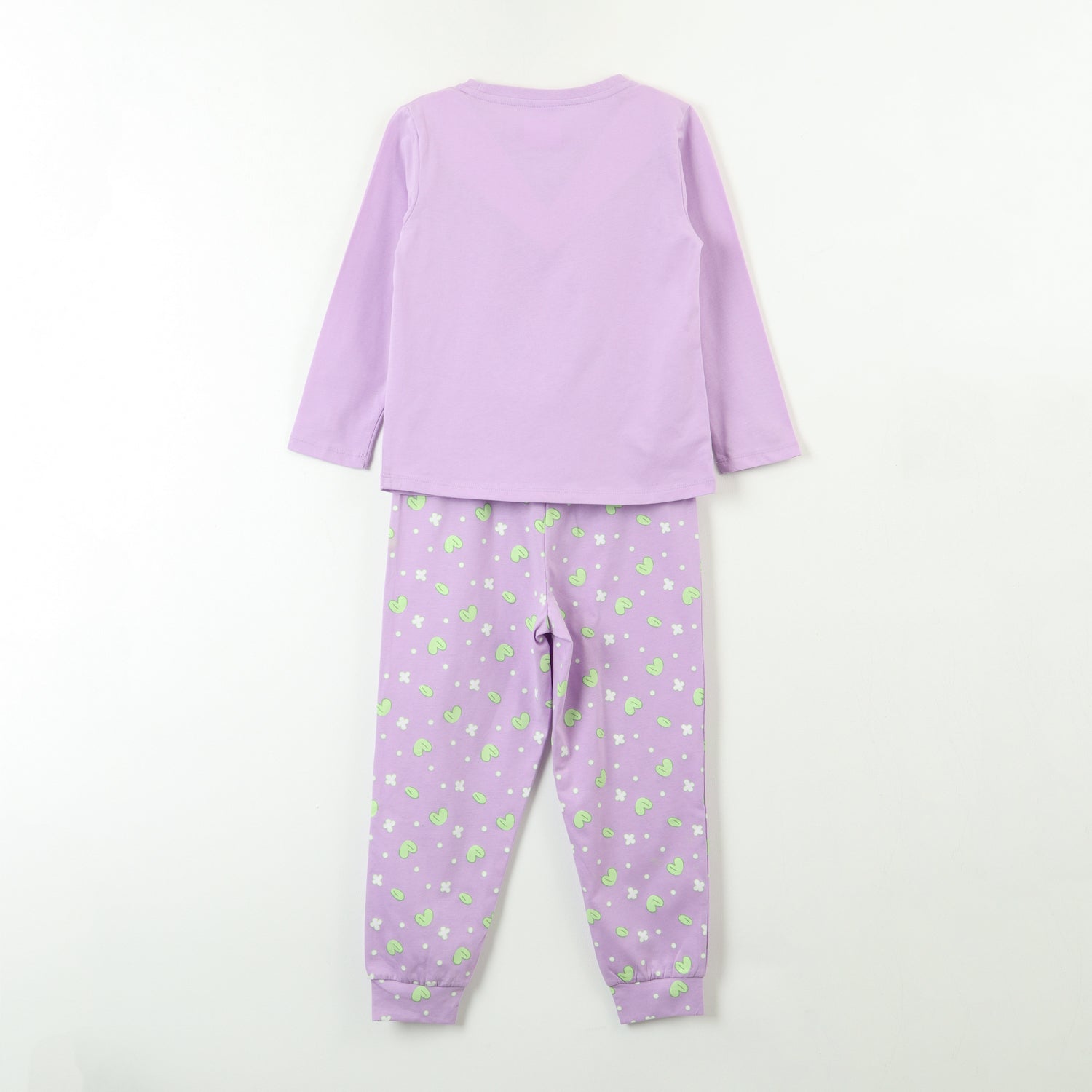 Conjunto Pijama Niña Sentado Morado Bluey