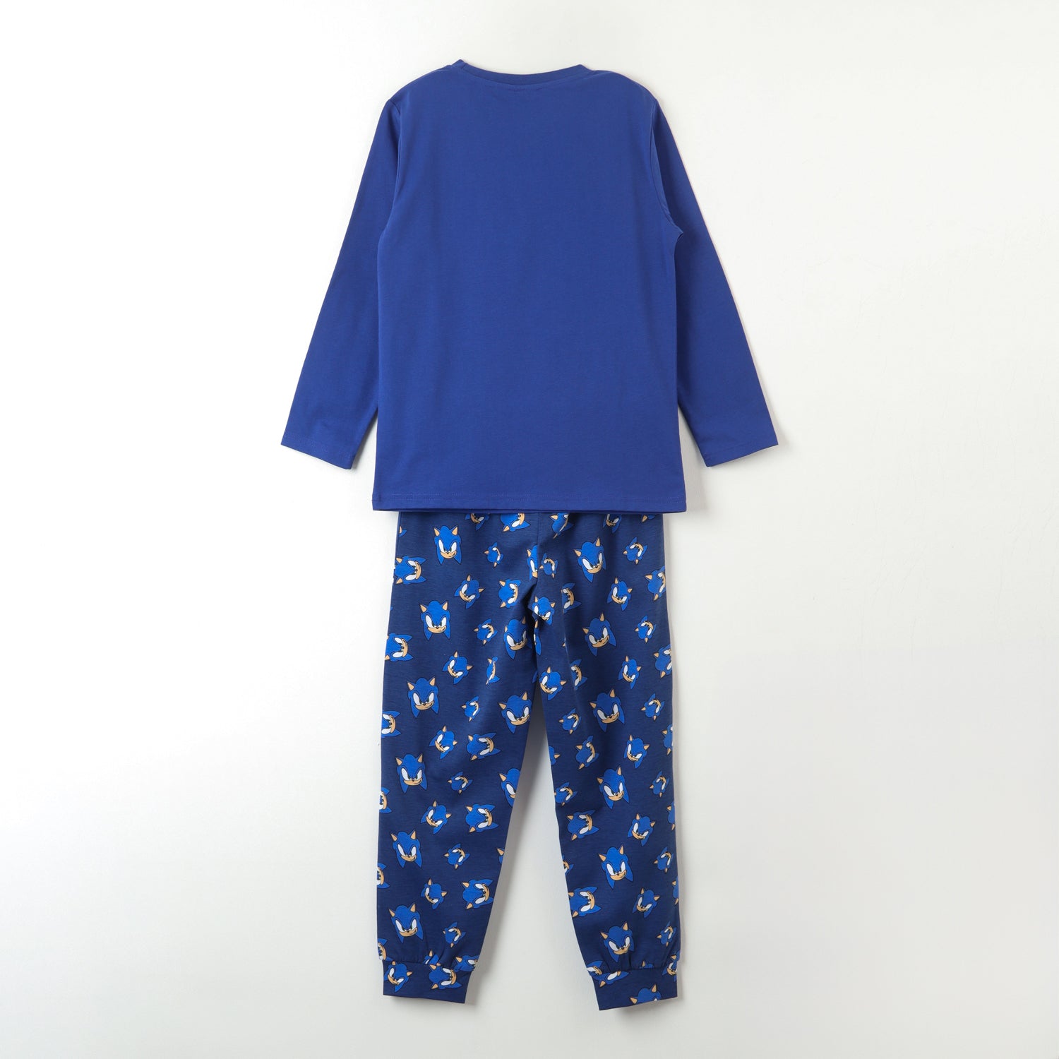 Conjunto Pijama Niño Sideways Azul Sonic