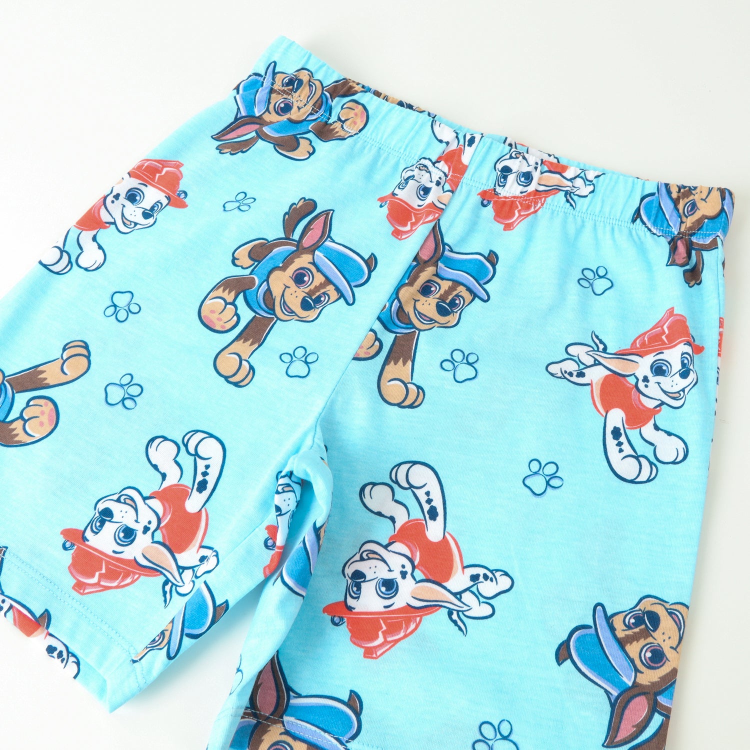 Pijama Corto Niño Celeste Print Chase Marshall Paw Patrol