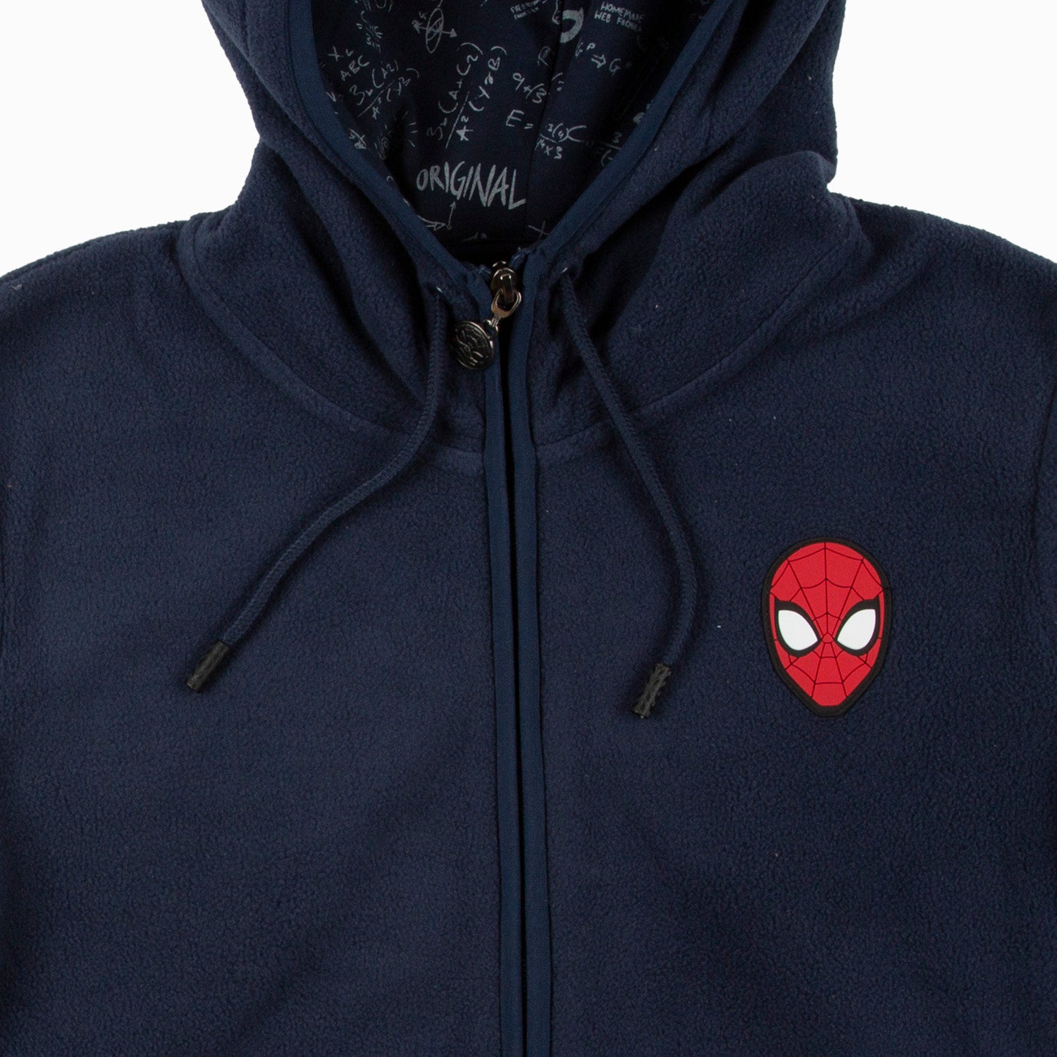 Polar Escolar Niño Spiderman Azul Marino Marvel