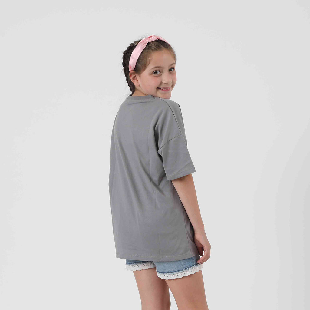 Polera Manga Corta Niña Lineal Minnie Blanco Disney