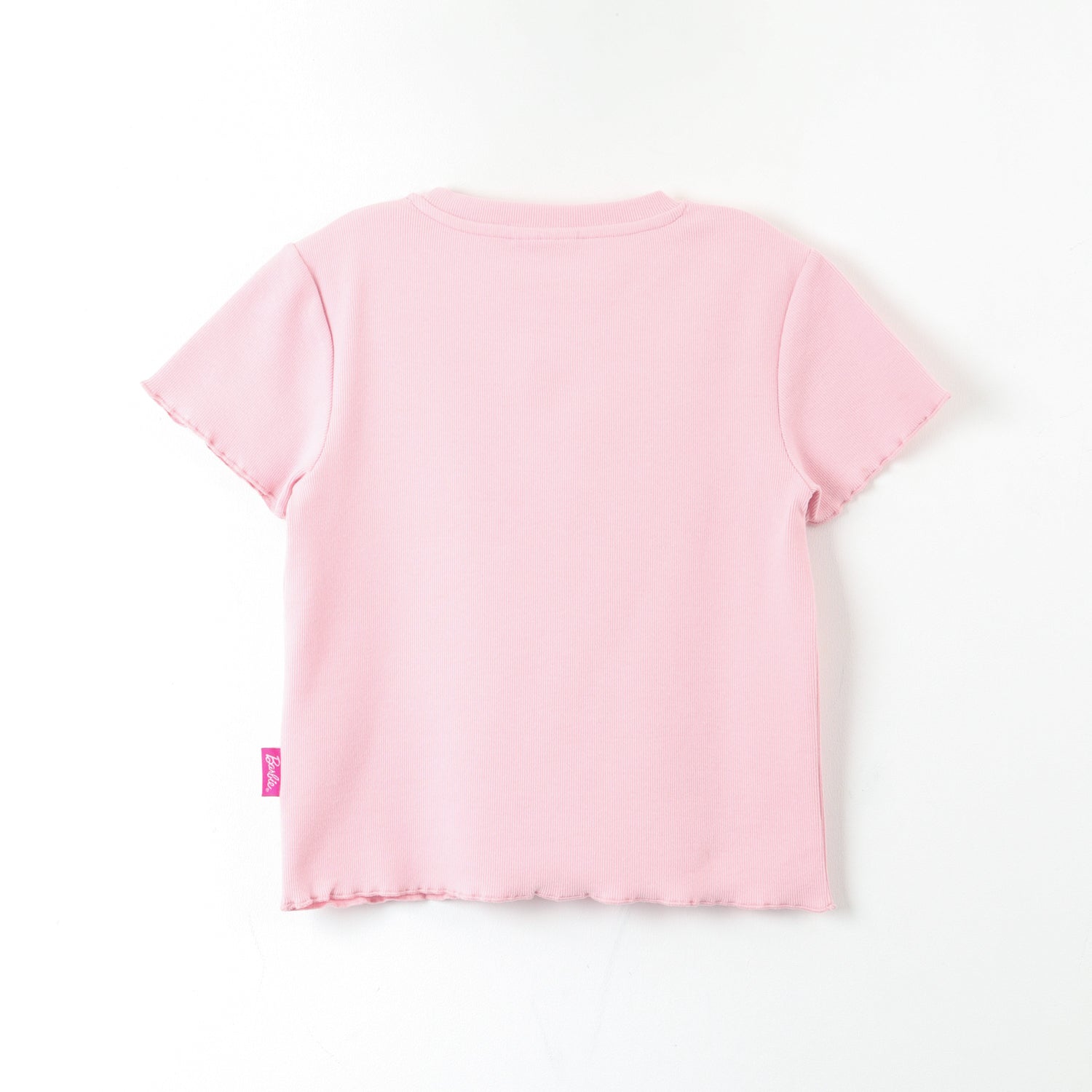 Polera Manga Corta Niña Lentejuelas Reversible Rosado Barbie