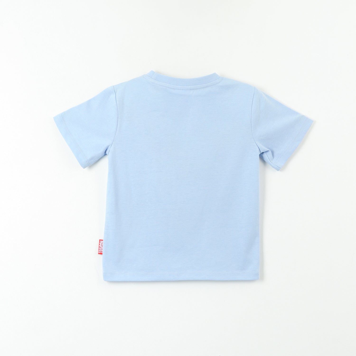 Polera Manga Corta Niño Spidey Sense Celeste Marvel