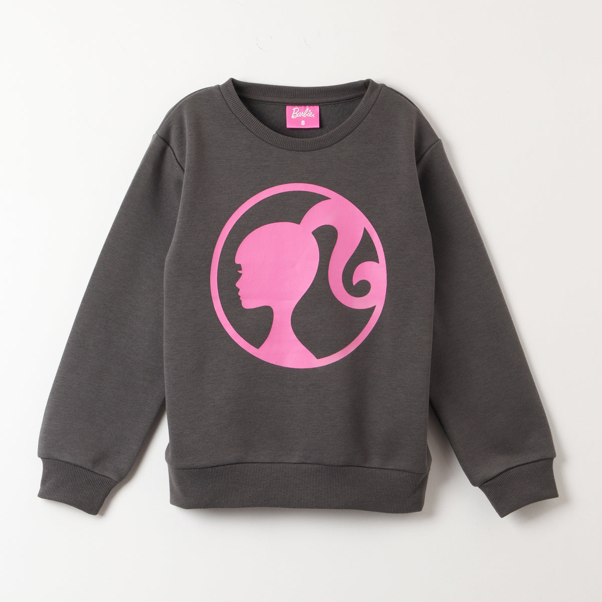 Poleron Niña Logo Gris Barbie - Polerones Chile | The Brands Club cl