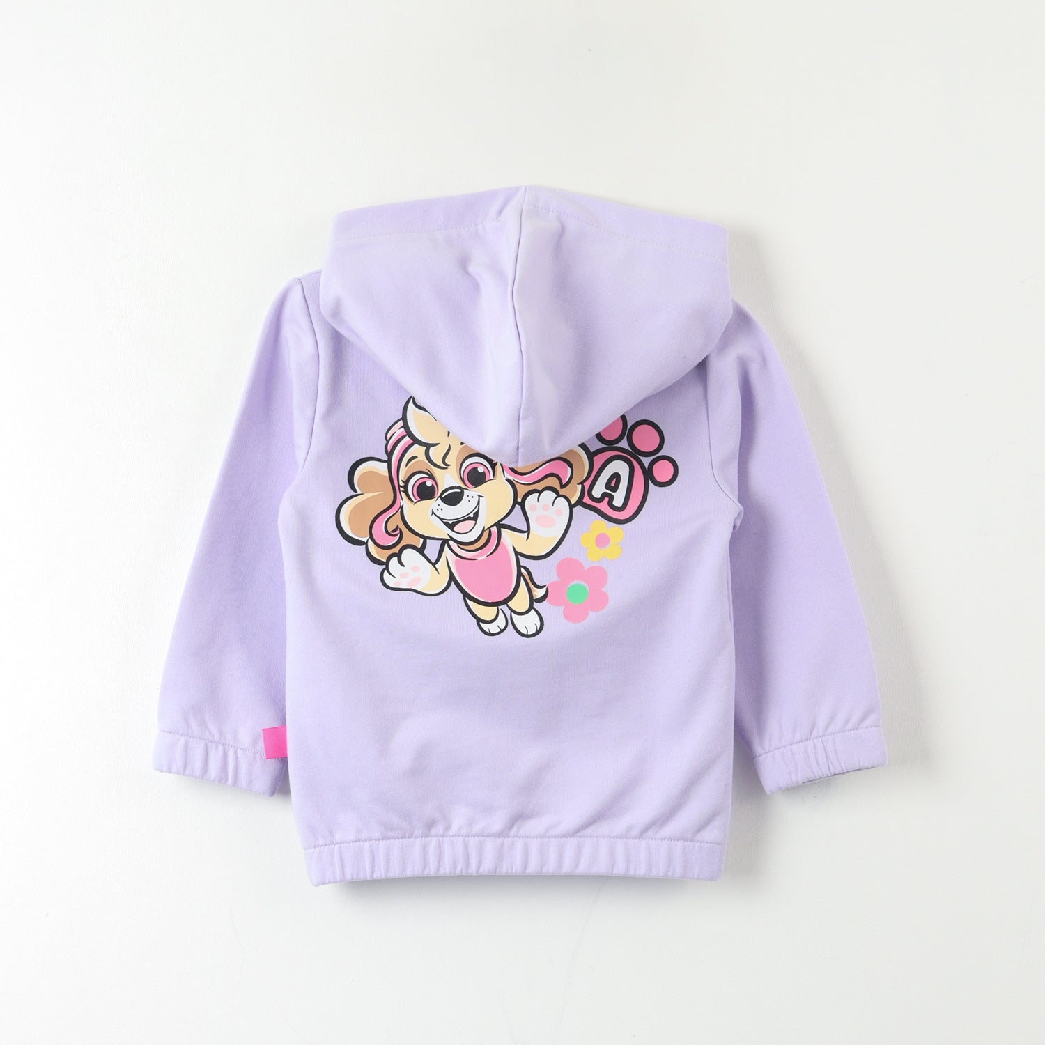 Poleron Abierto Niña Skye Strong Rosado Paw Patrol