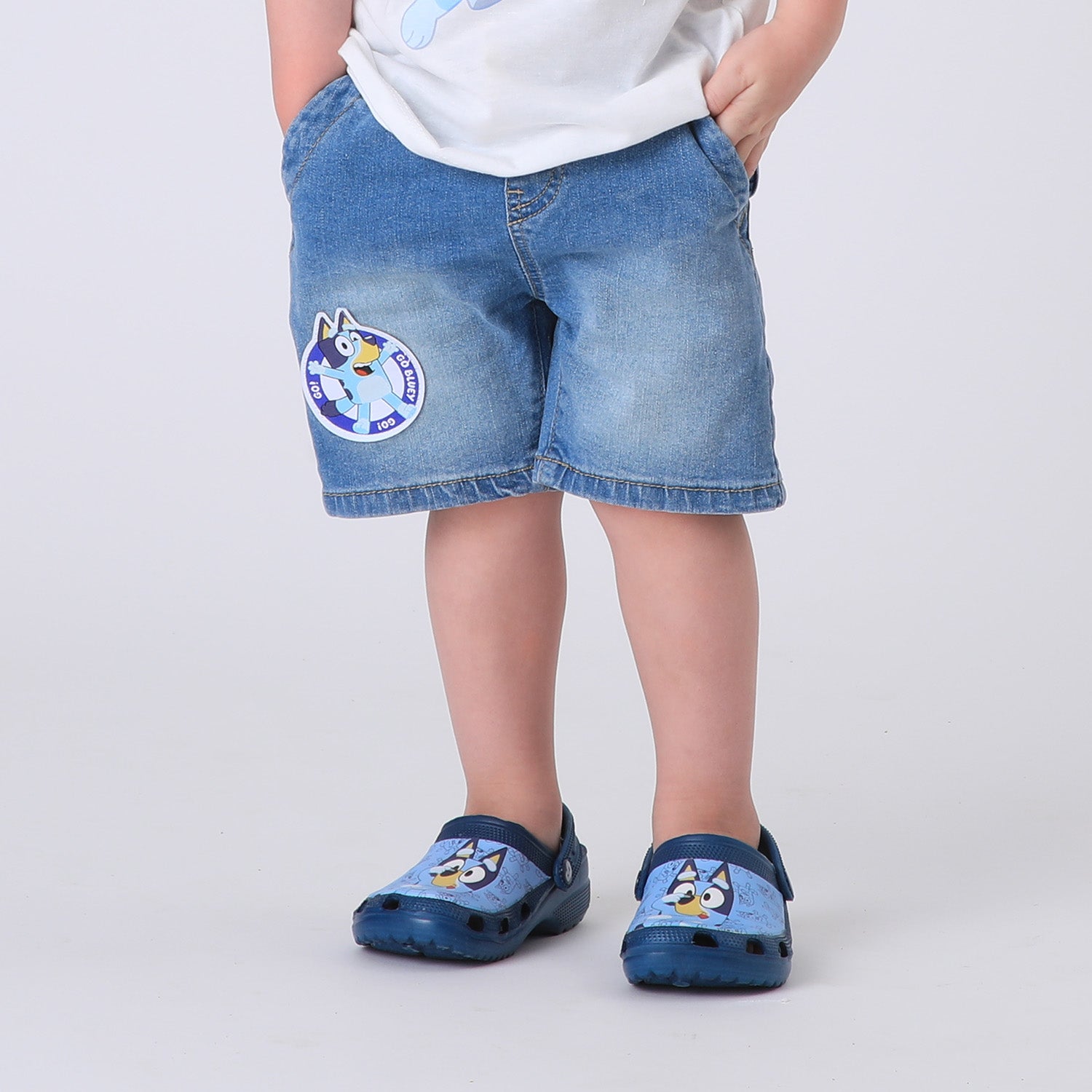 Zueco De Eva Niño Celeste Nariz Bluey