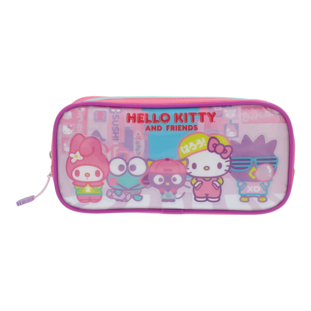 Estuche Escolar Niña Friends Rosado Hello Kitty