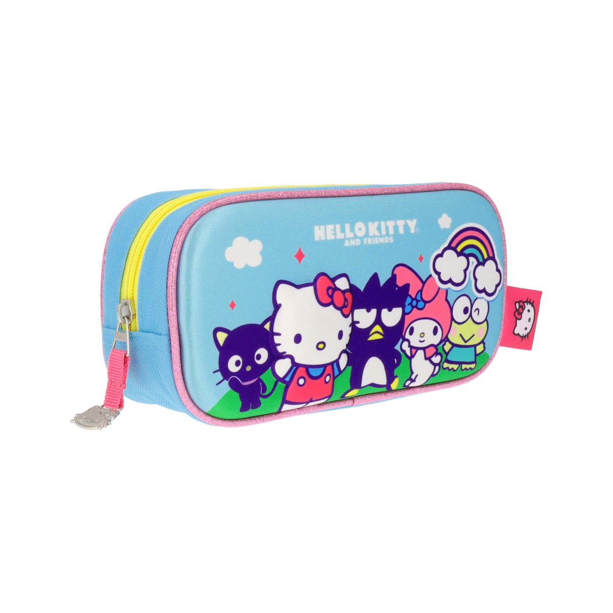 Set Mochila Con Lonchera Más Estuche Niña Hello Kitty