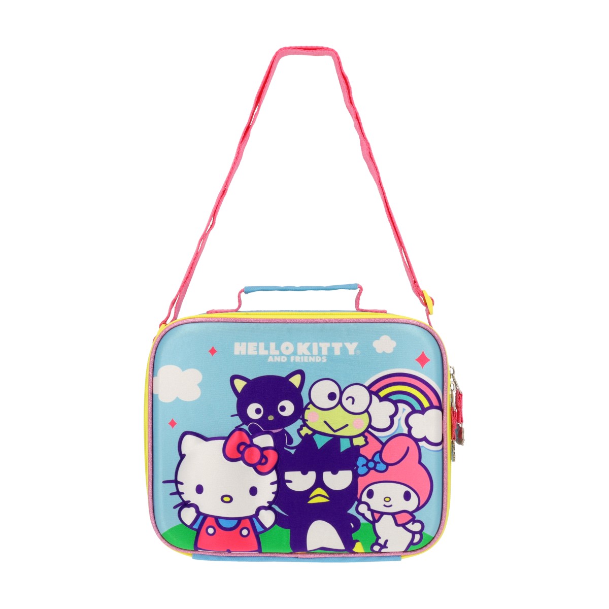 Set Mochila Con Lonchera Más Estuche Niña Hello Kitty