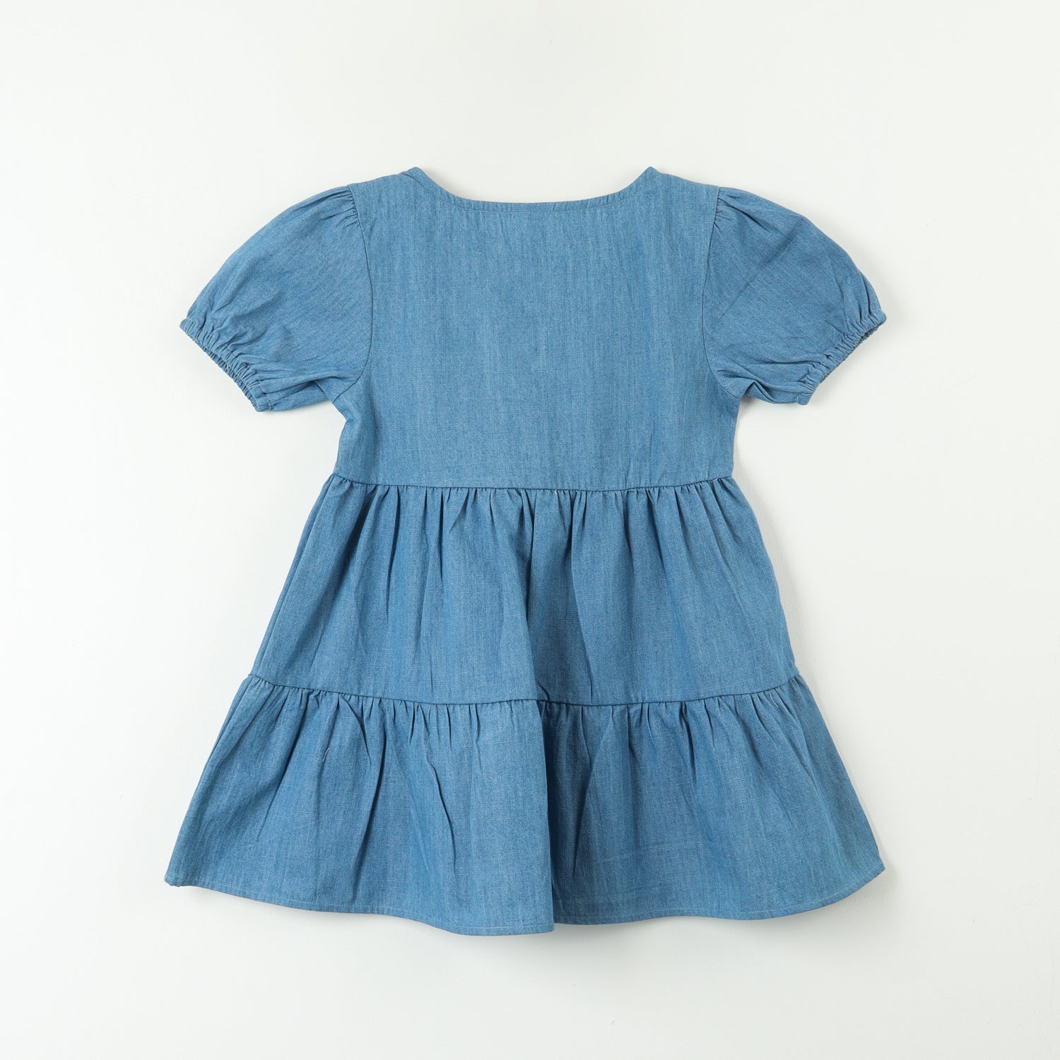 Vestido Niña Denim Cute Azul Bluey