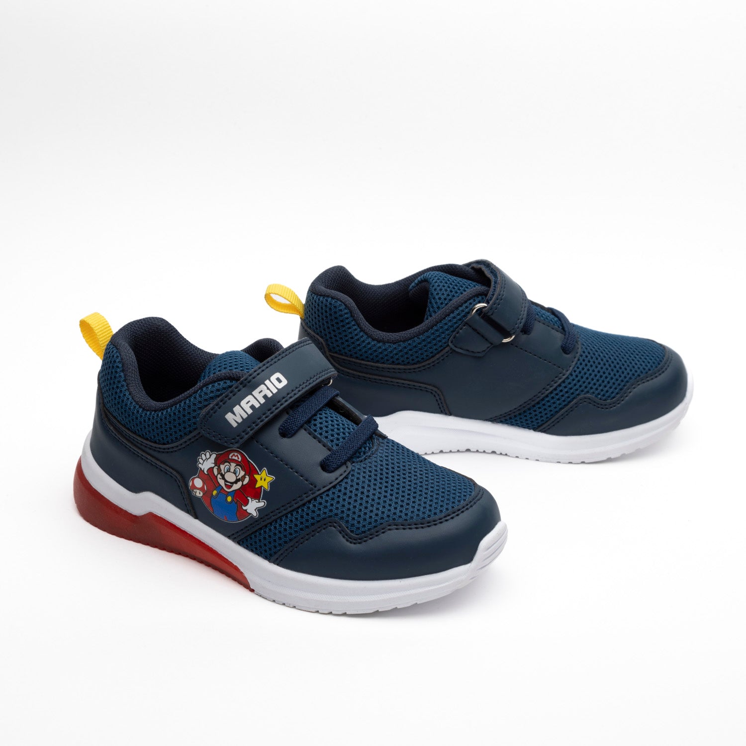 Zapatillas Con Luces Niño B2124 Mario Bros Azul Nintendo - Zapatillas Chile | The Brands Club cl