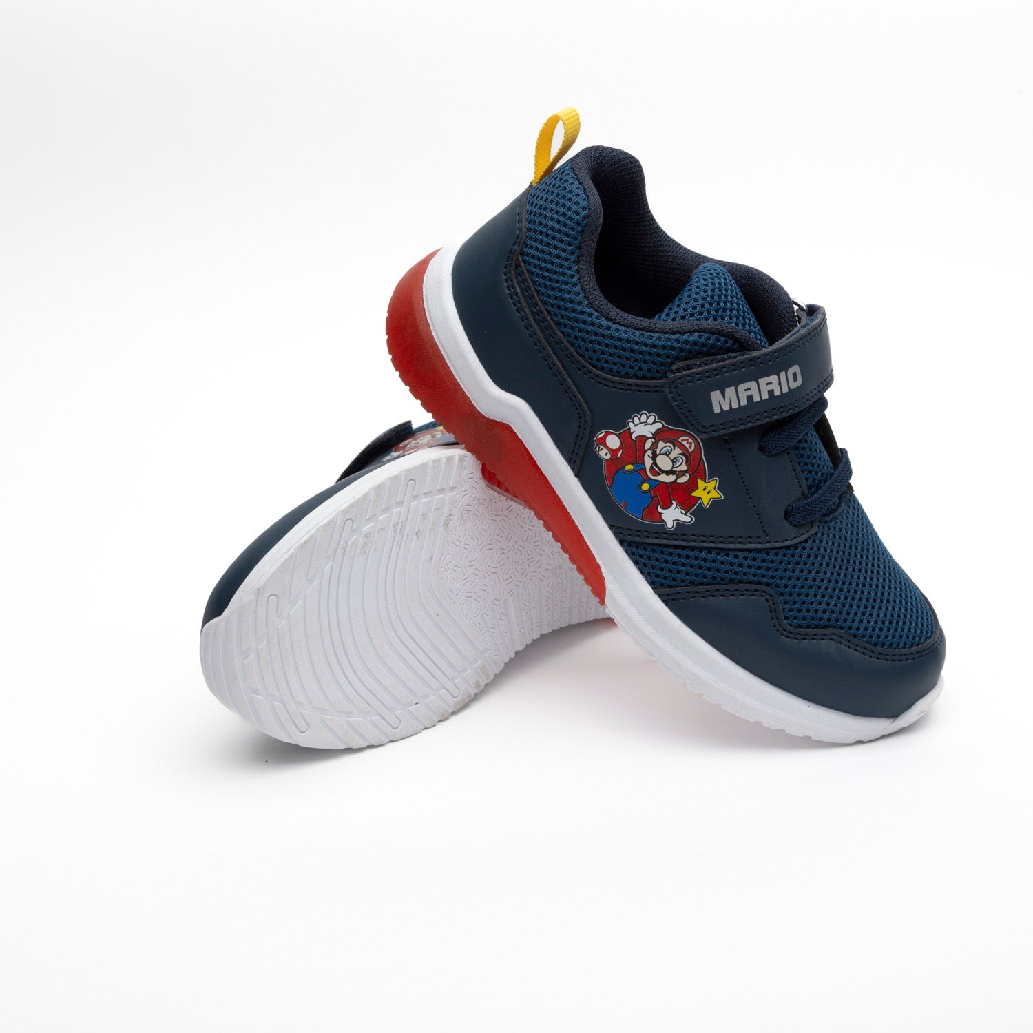Zapatillas Con Luces Niño B2124 Mario Bros Azul Nintendo - Zapatillas Chile | The Brands Club cl