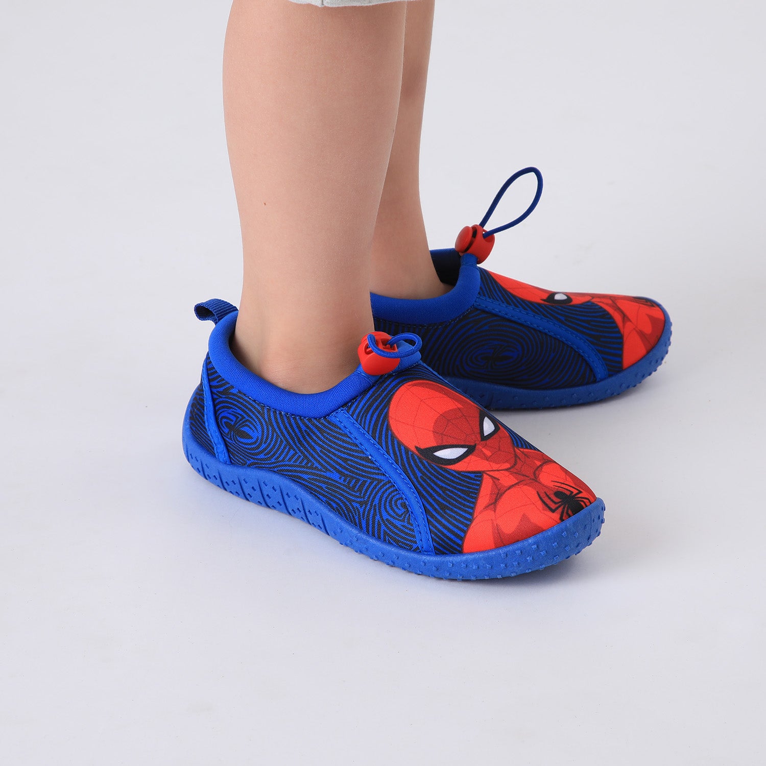 Zapato De Agua Niño Azul Personaje Torso Spiderman Marvel