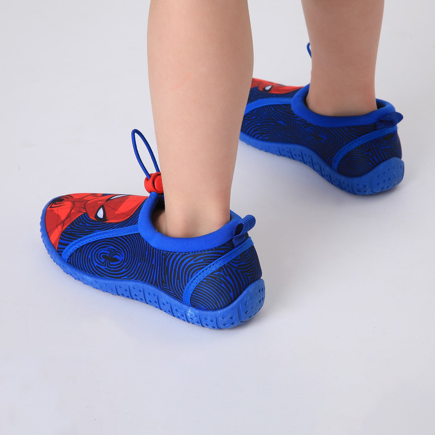 Zapato De Agua Niño Azul Personaje Torso Spiderman Marvel