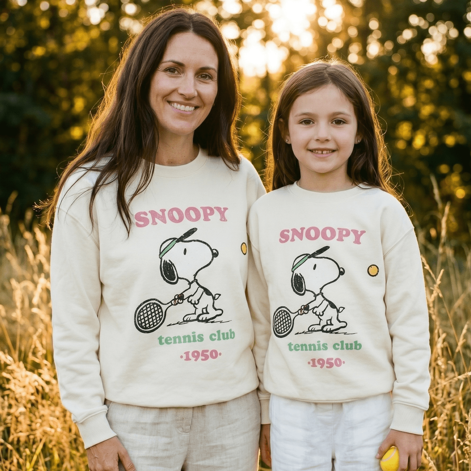 Polerón Cerrado Mujer Tenis Blanco Snoopy - Polerones Chile | The Brands Club cl