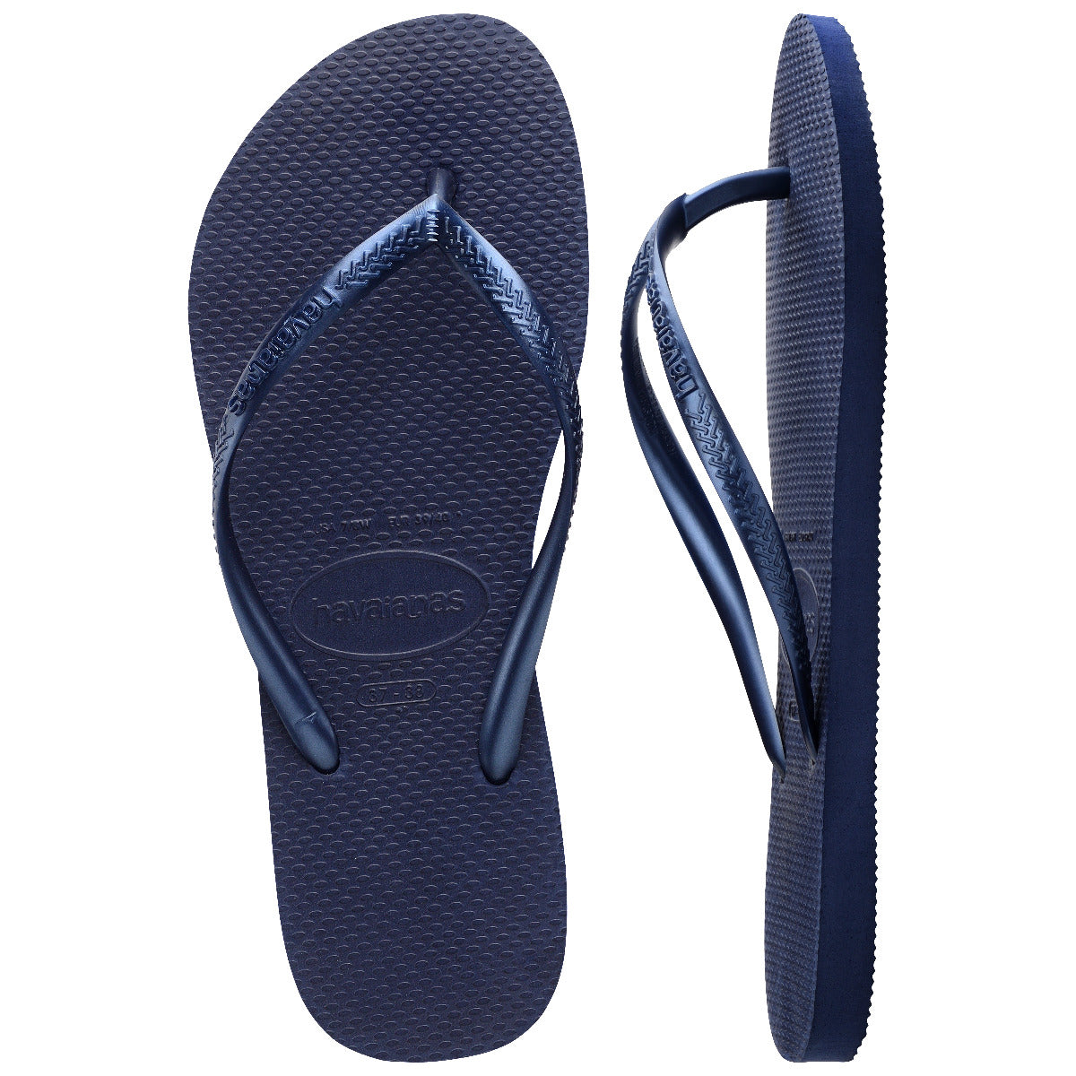 Sandalia Mujer Slim Azul Havaianas