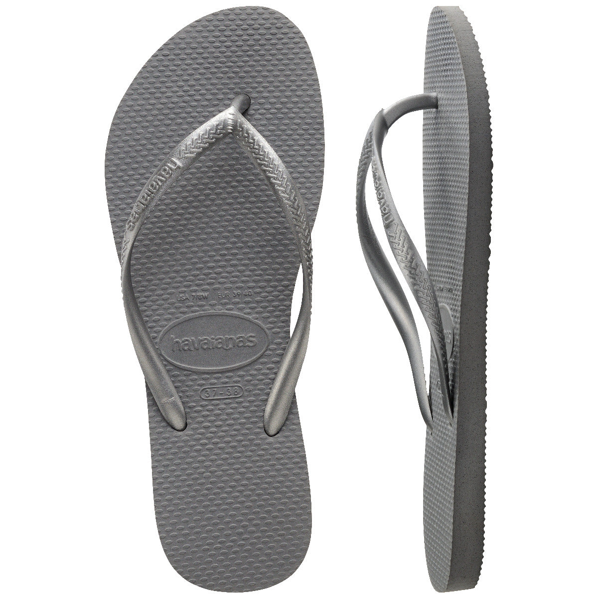 Sandalia Mujer Slim Gris Havaianas
