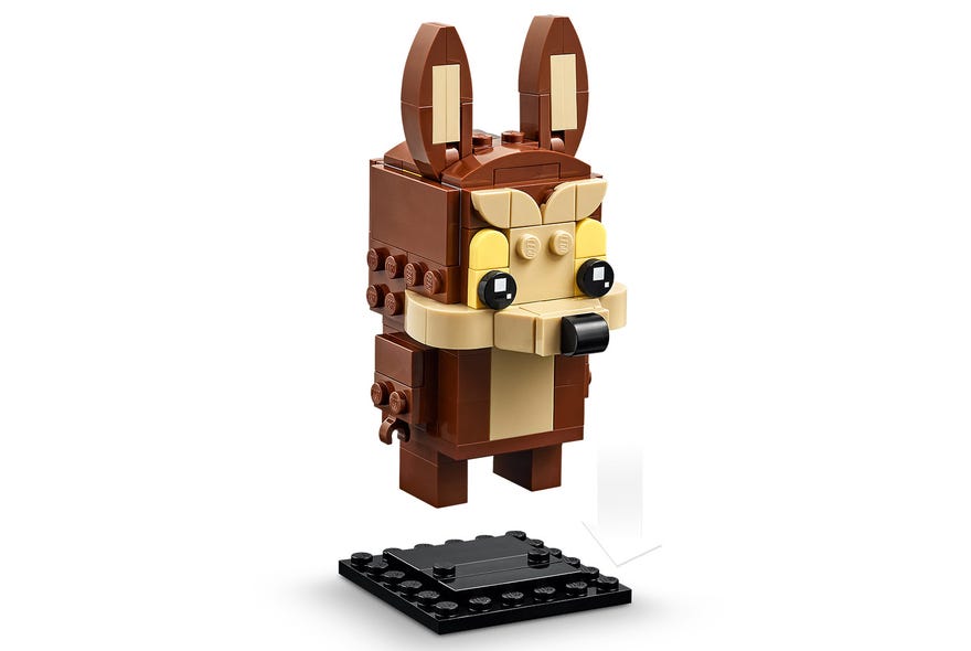 Lego Brick Headz Correcaminos y Coyote