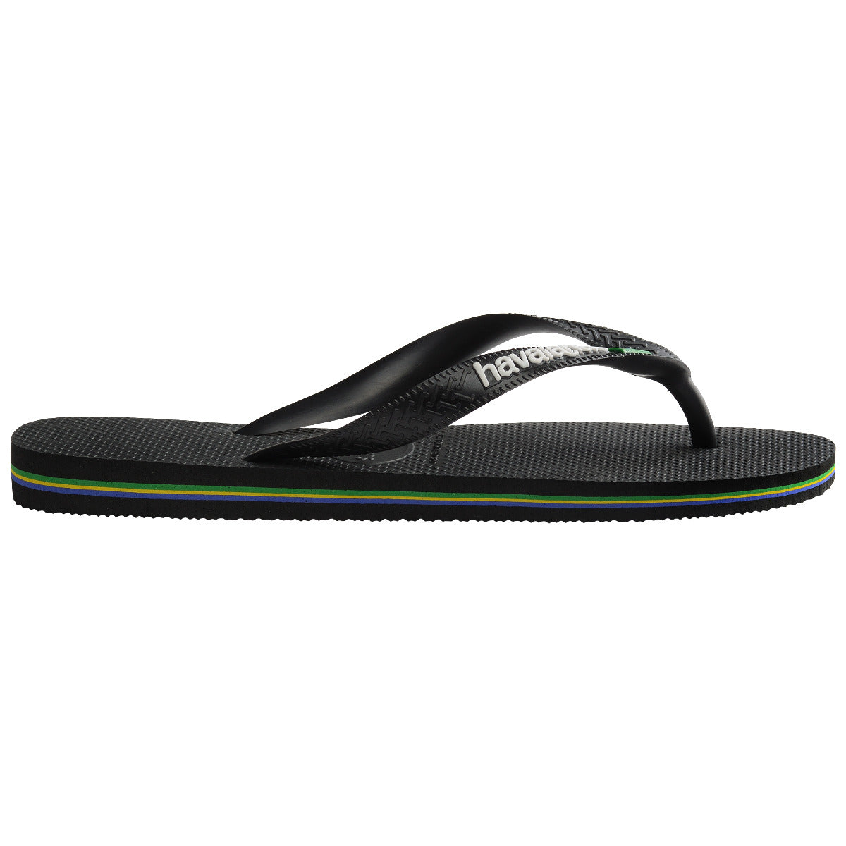 Sandalia Mujer Brasil Logo Negro Havaianas