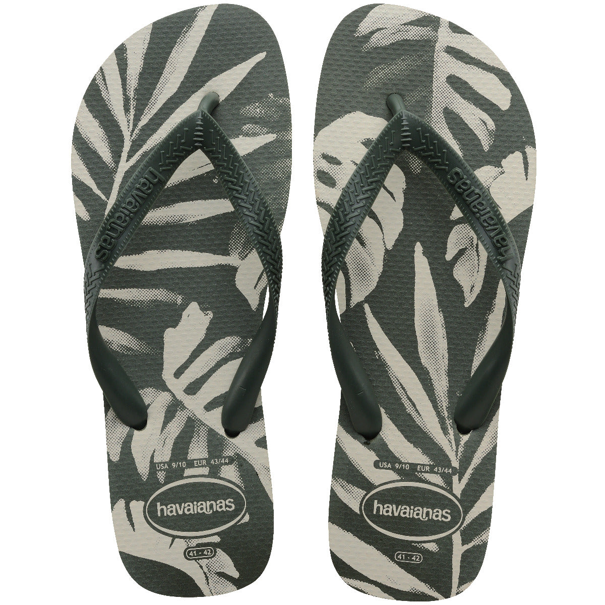 Sandalia Hombre Aloha Verde Havaianas