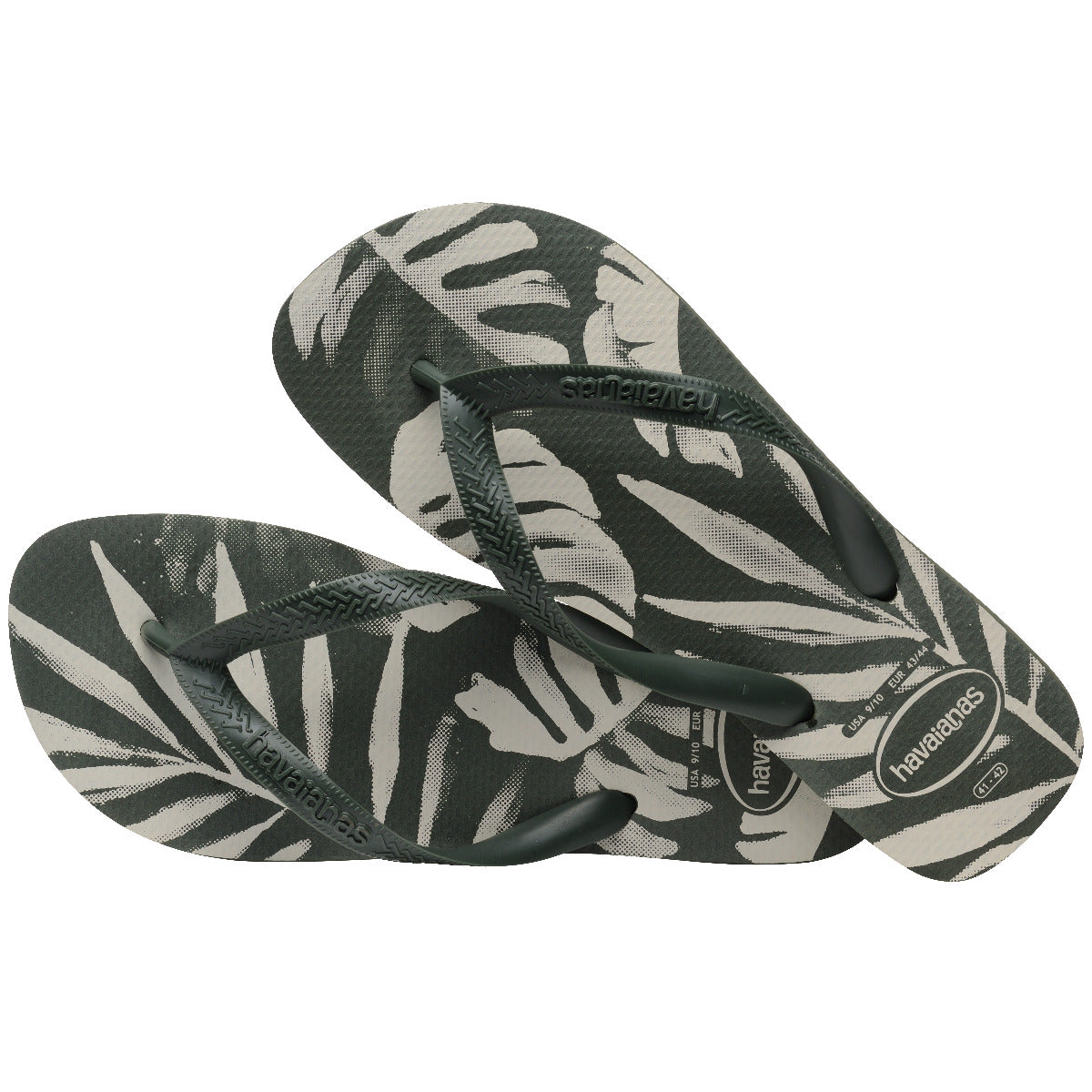 Sandalia Hombre Aloha Verde Havaianas