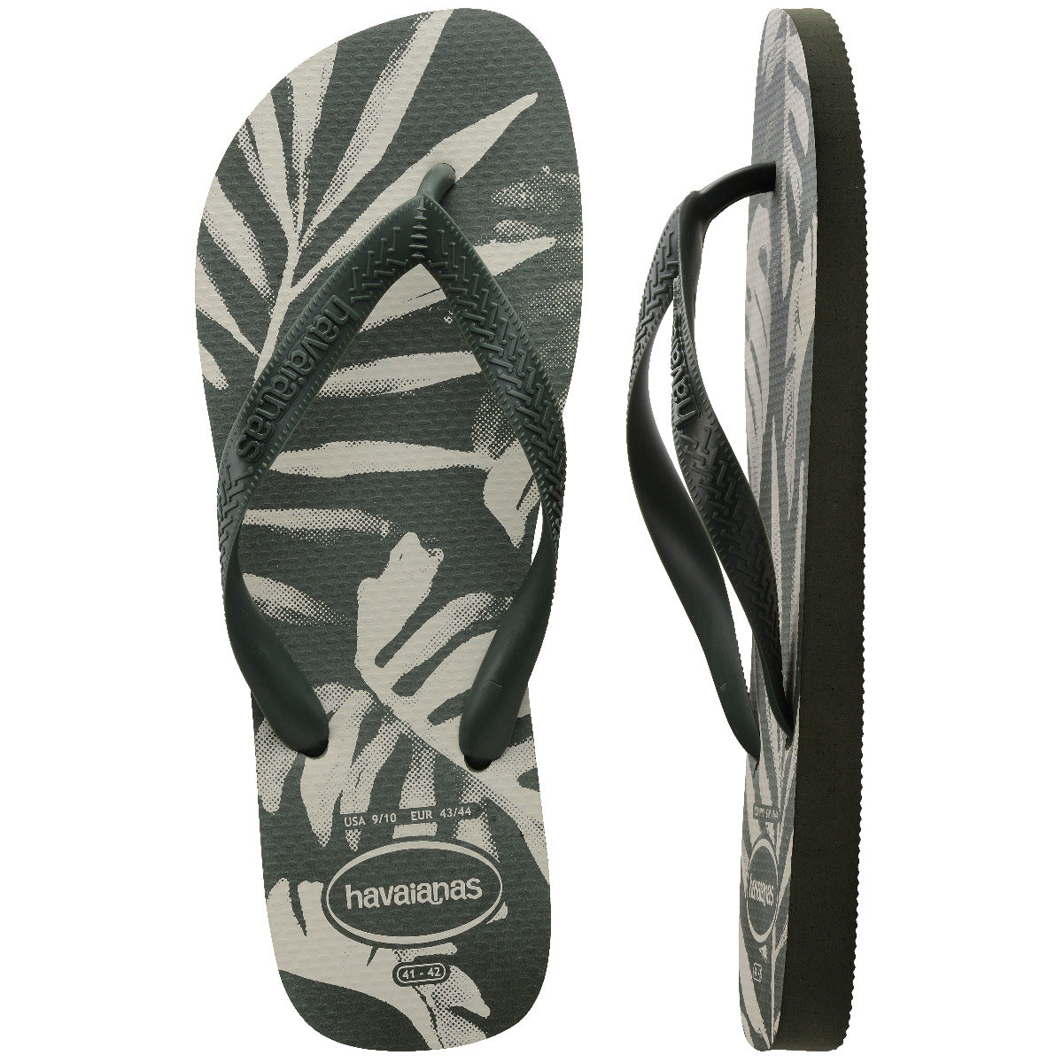 Sandalia Hombre Aloha Verde Havaianas