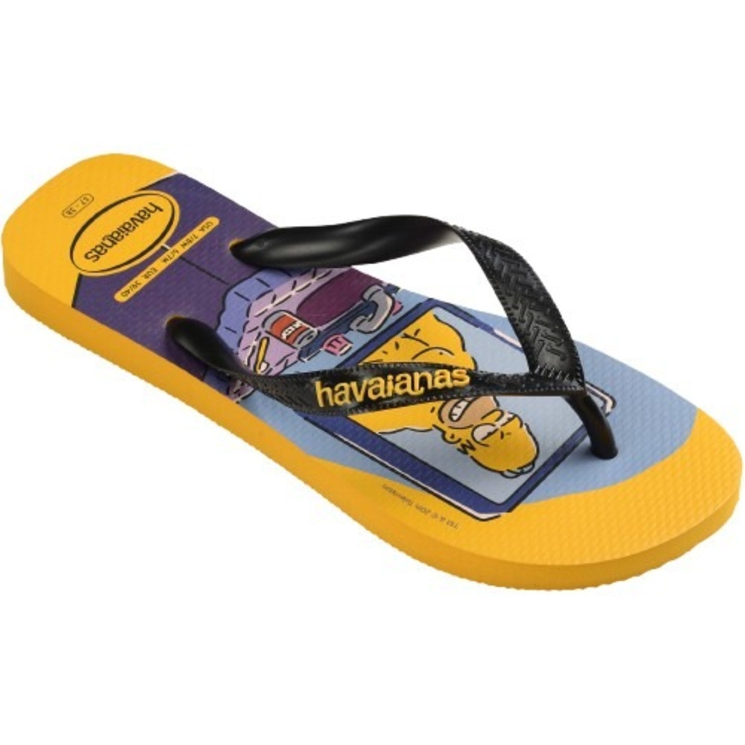Sandalias Hombre Simpsons Amarillo Havaianas