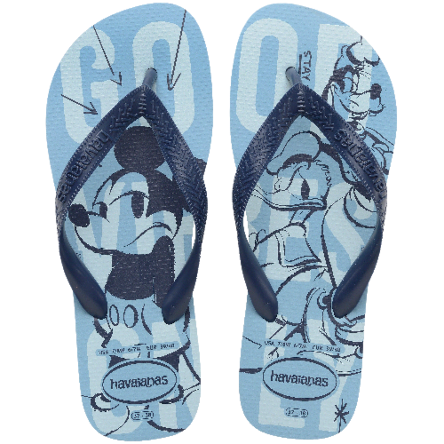 Sandalias Hombre Top Azul Disney Havaianas