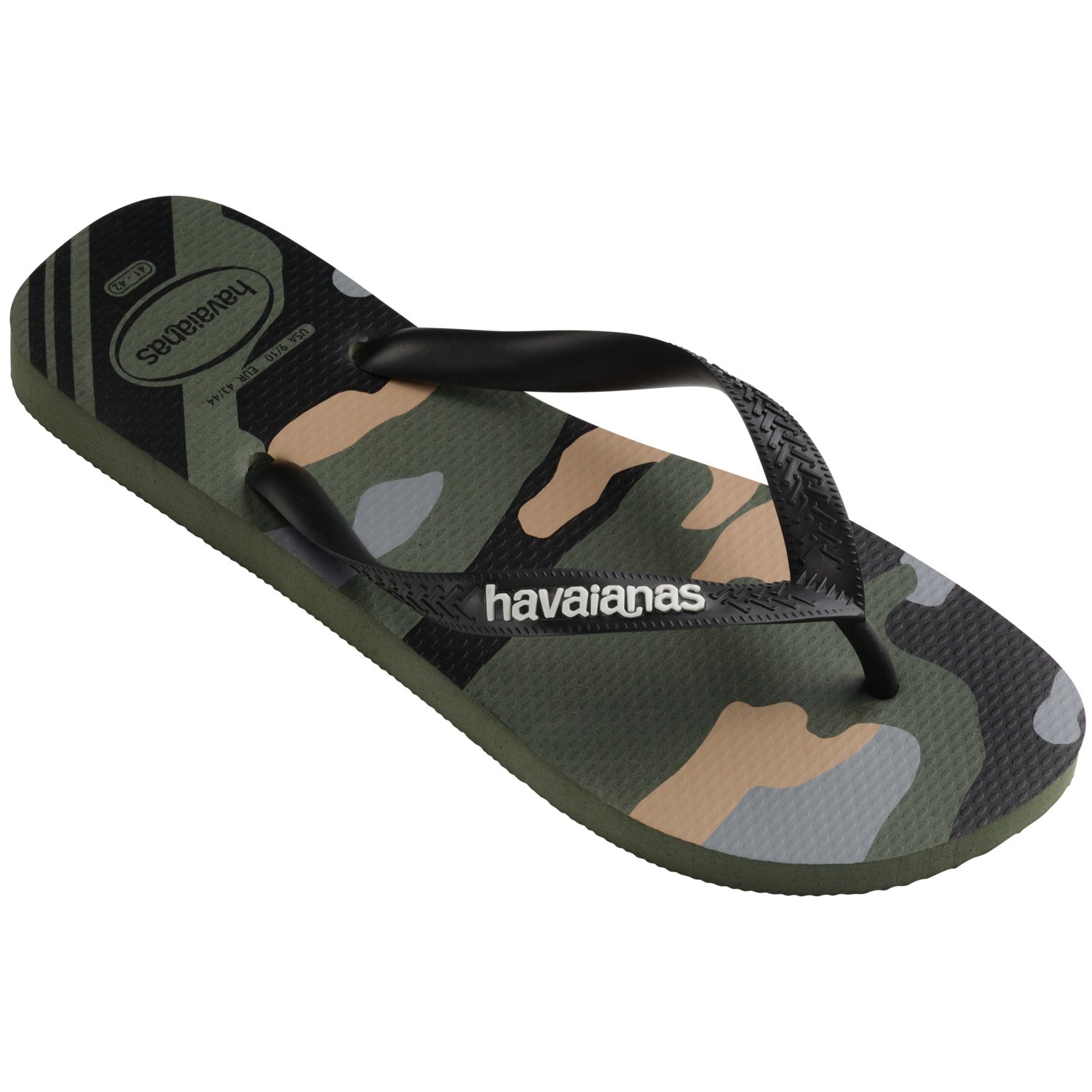 Sandalia Hombre Top Camu Verde Havaianas