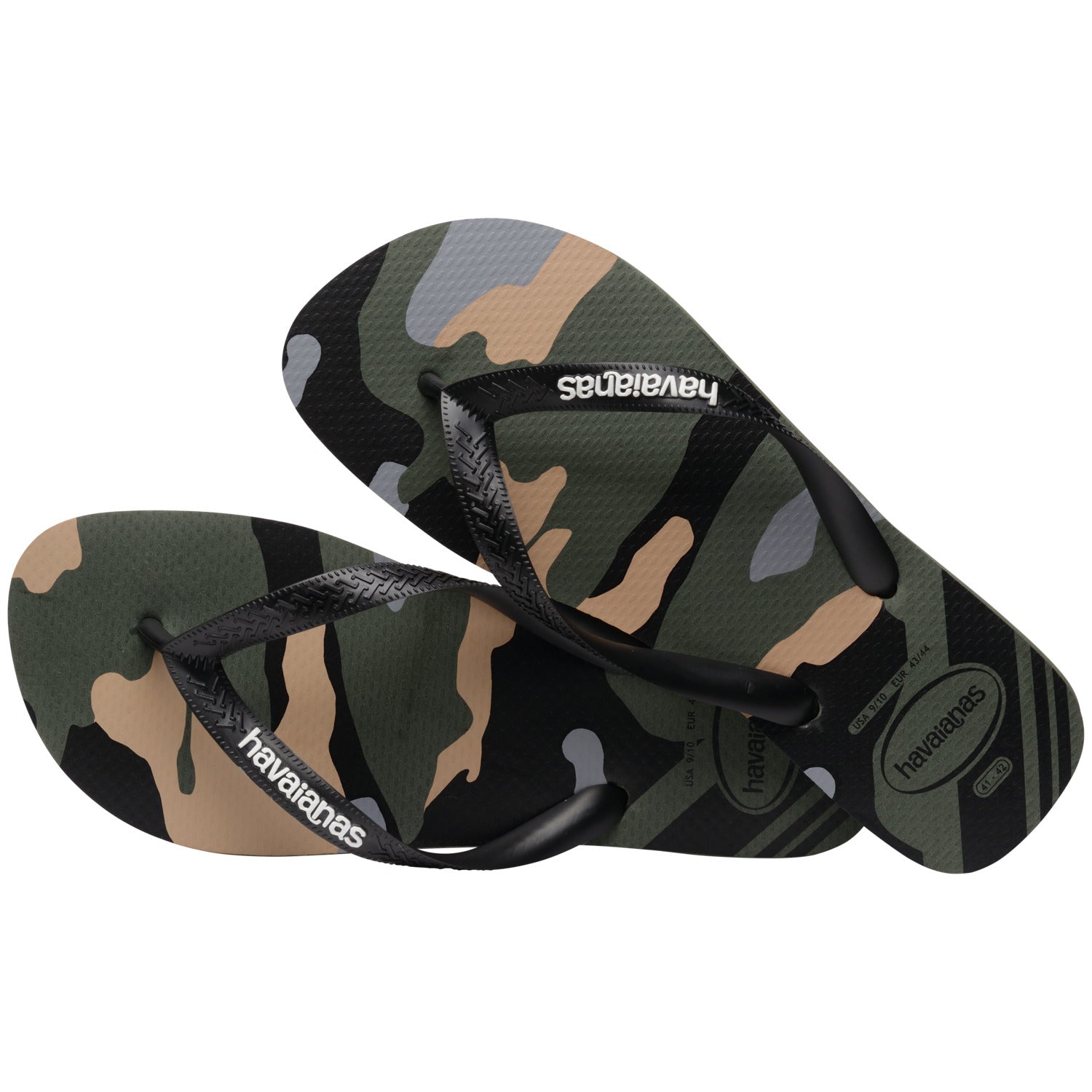 Sandalia Hombre Top Camu Verde Havaianas