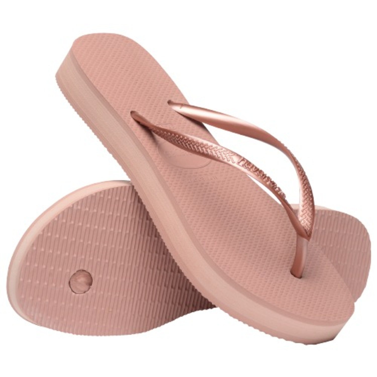 Sandalias Mujer Slim Plataforma Rosado Havaianas