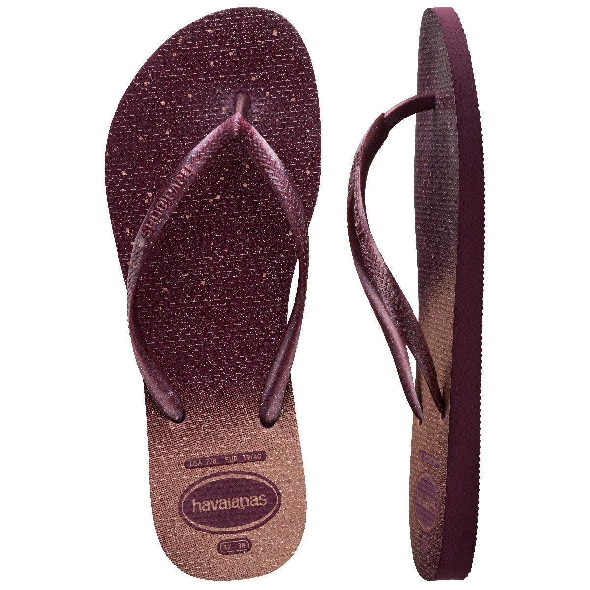 Sandalia Mujer Slim Gloss Lila Havaianas