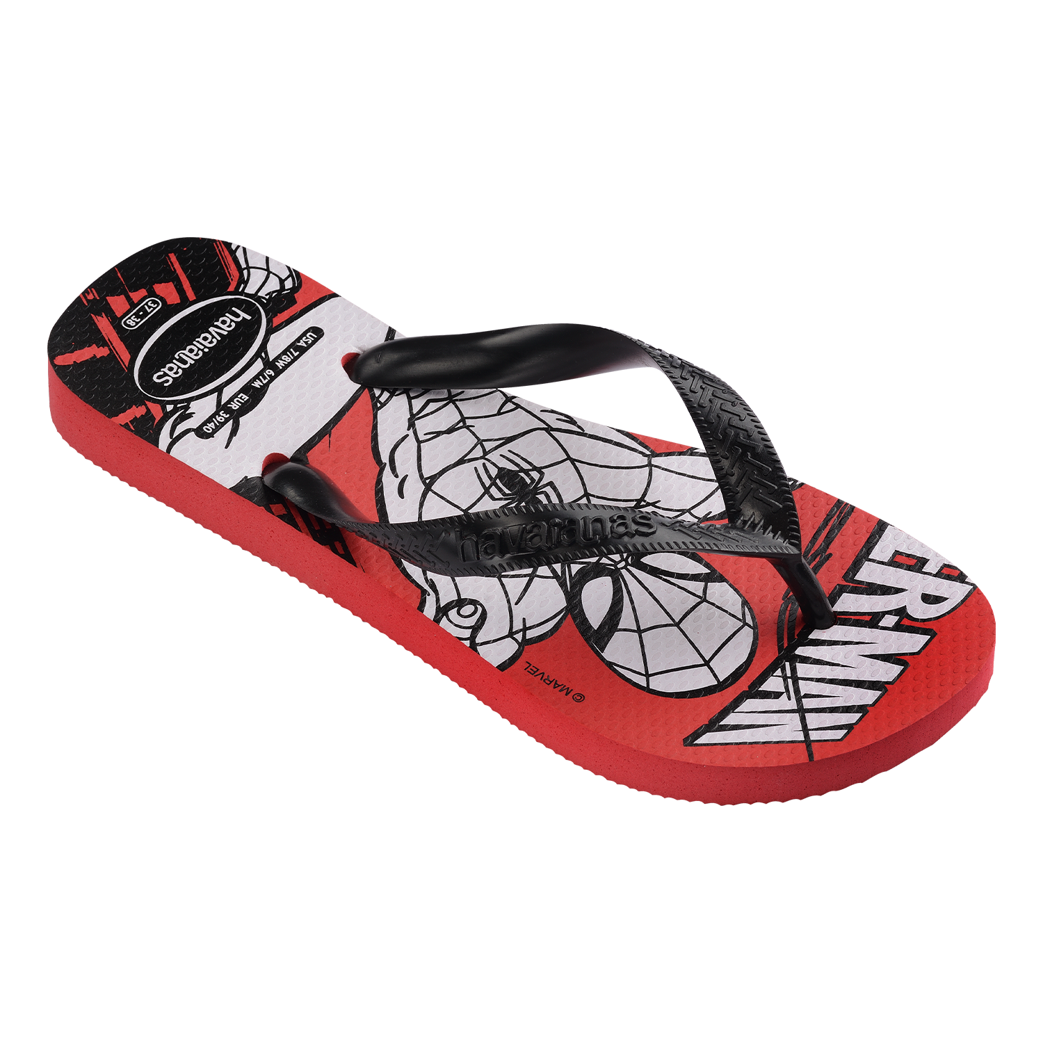 Sandalias Hombre Top Rojo Marvel Havaianas