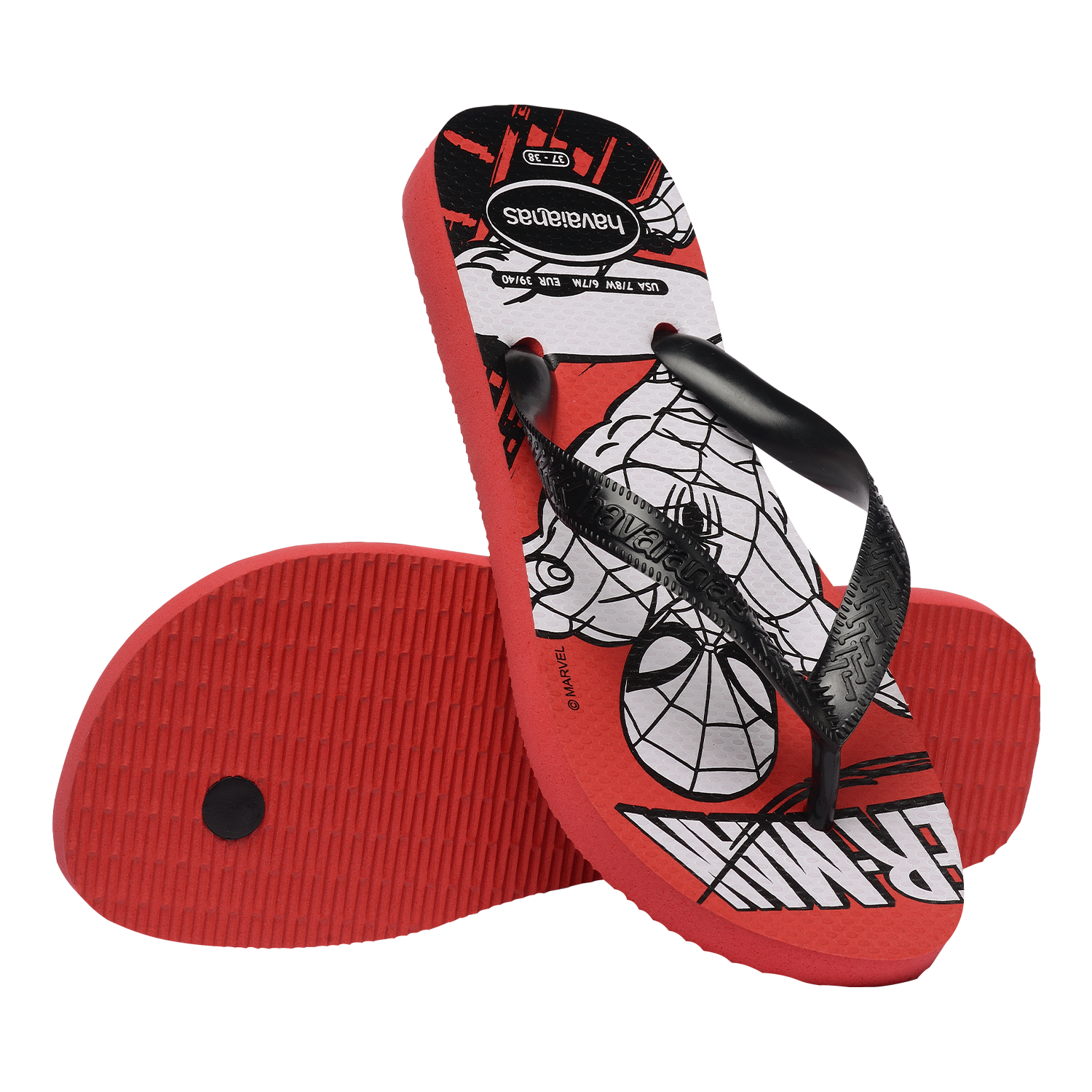 Sandalias Hombre Top Rojo Marvel Havaianas