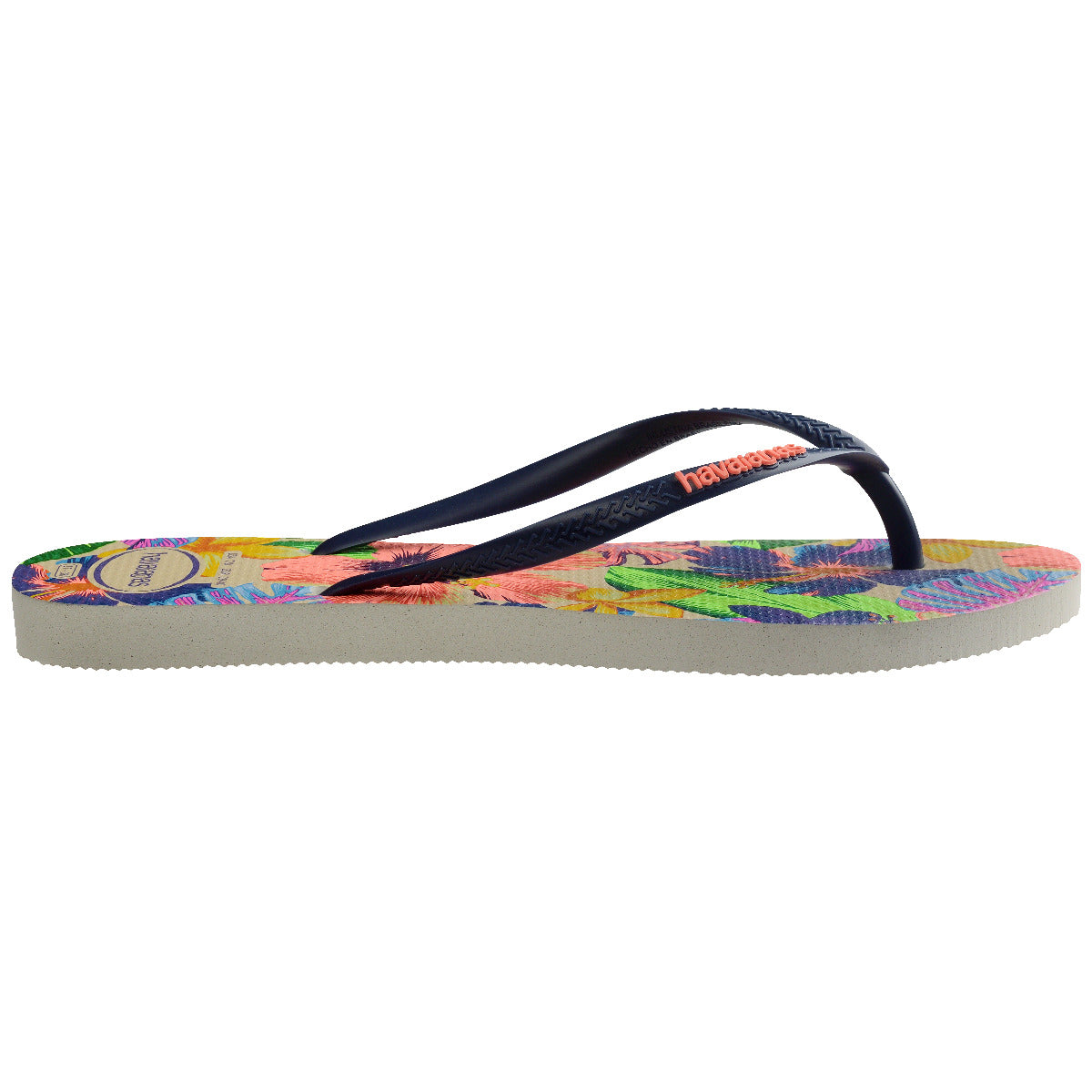 Sandalia Mujer Slim Neon Flora Multicolor Havaianas
