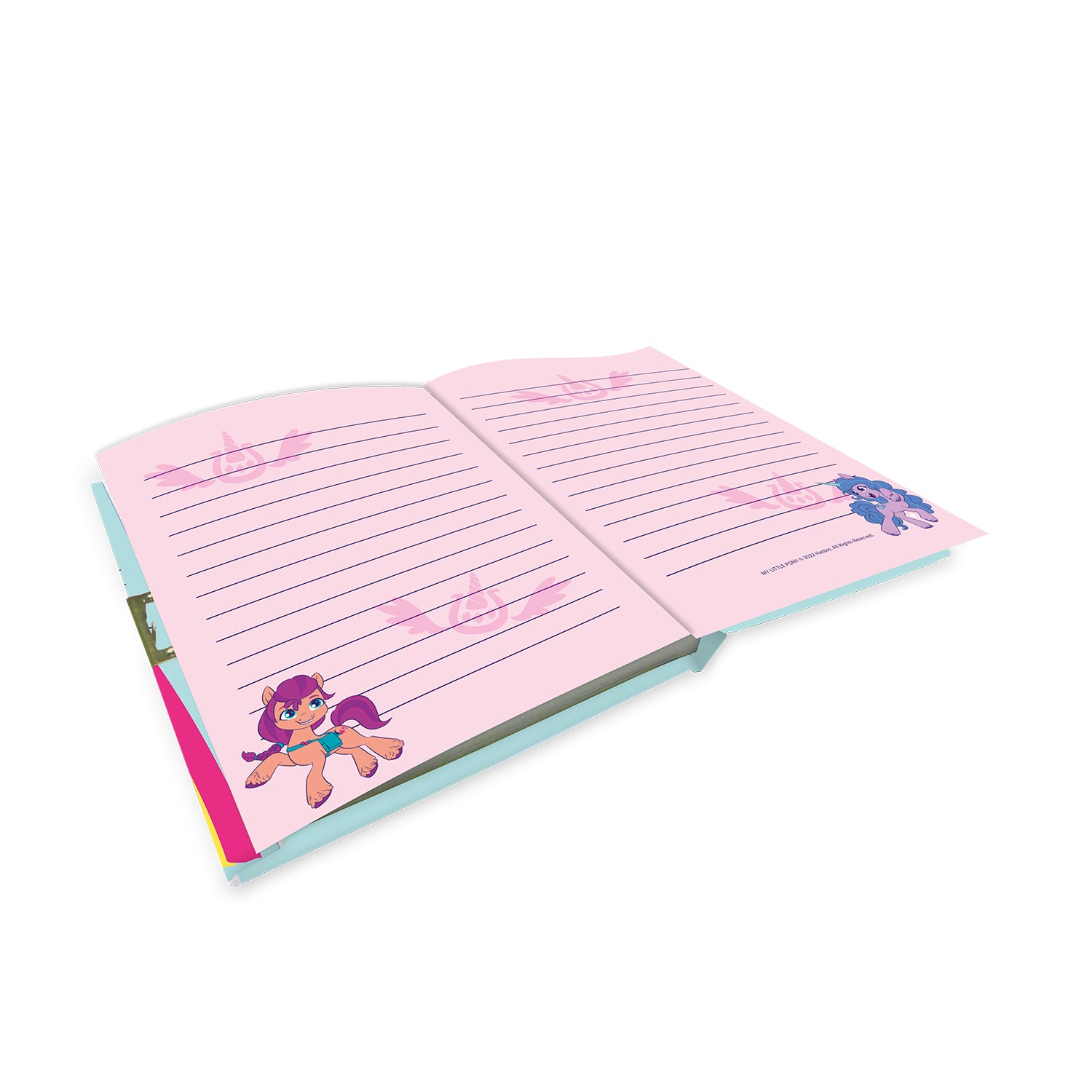 Diario Con Lapiz Sobres Y Esquelas 23x20 Cm My Little Pony