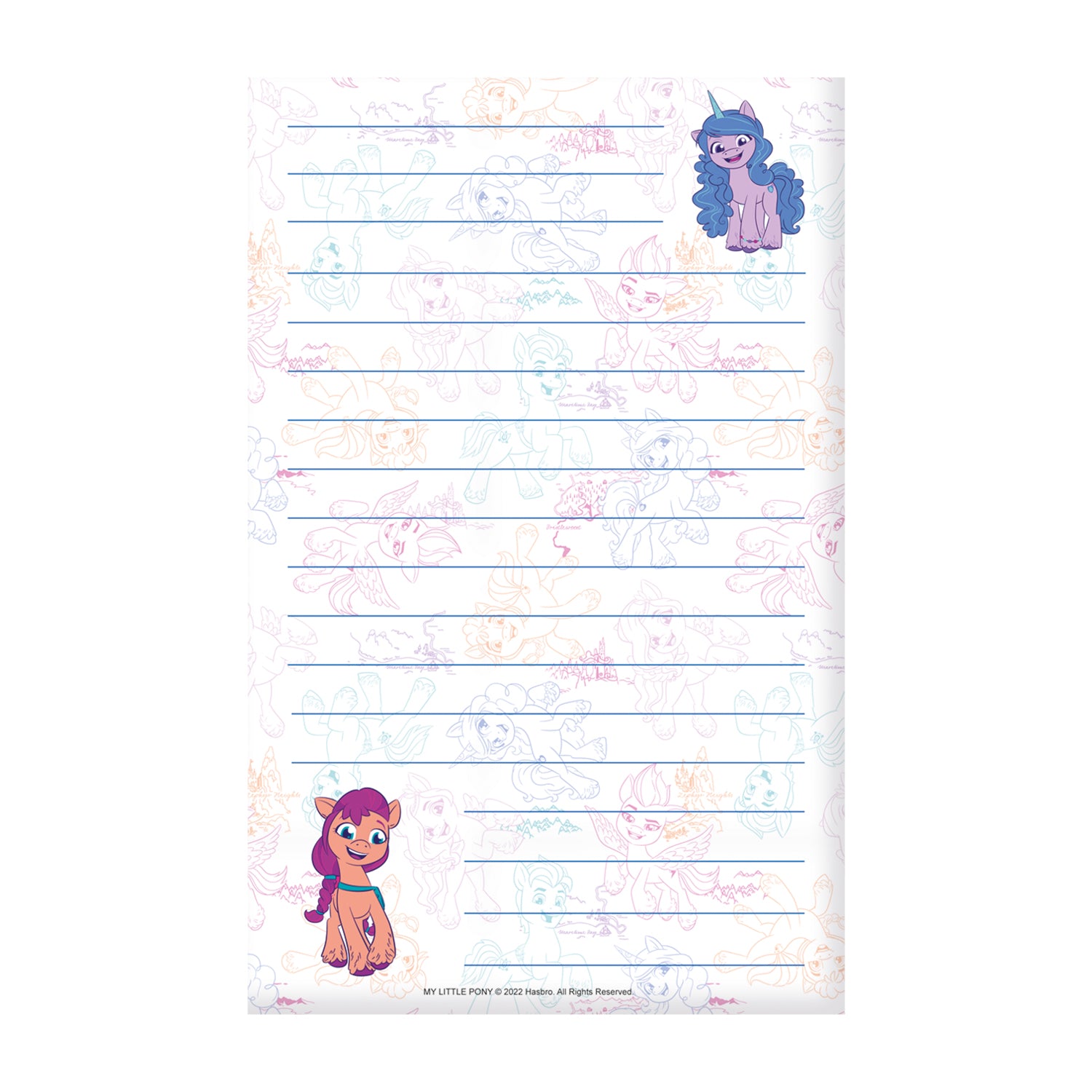 Diario Con Lapiz Sobres Y Esquelas 23x20 Cm My Little Pony