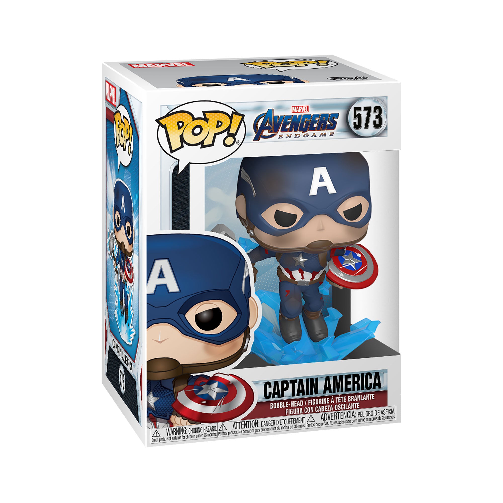 Funko Pop Avengers Endgame Captain America Marvel - 573