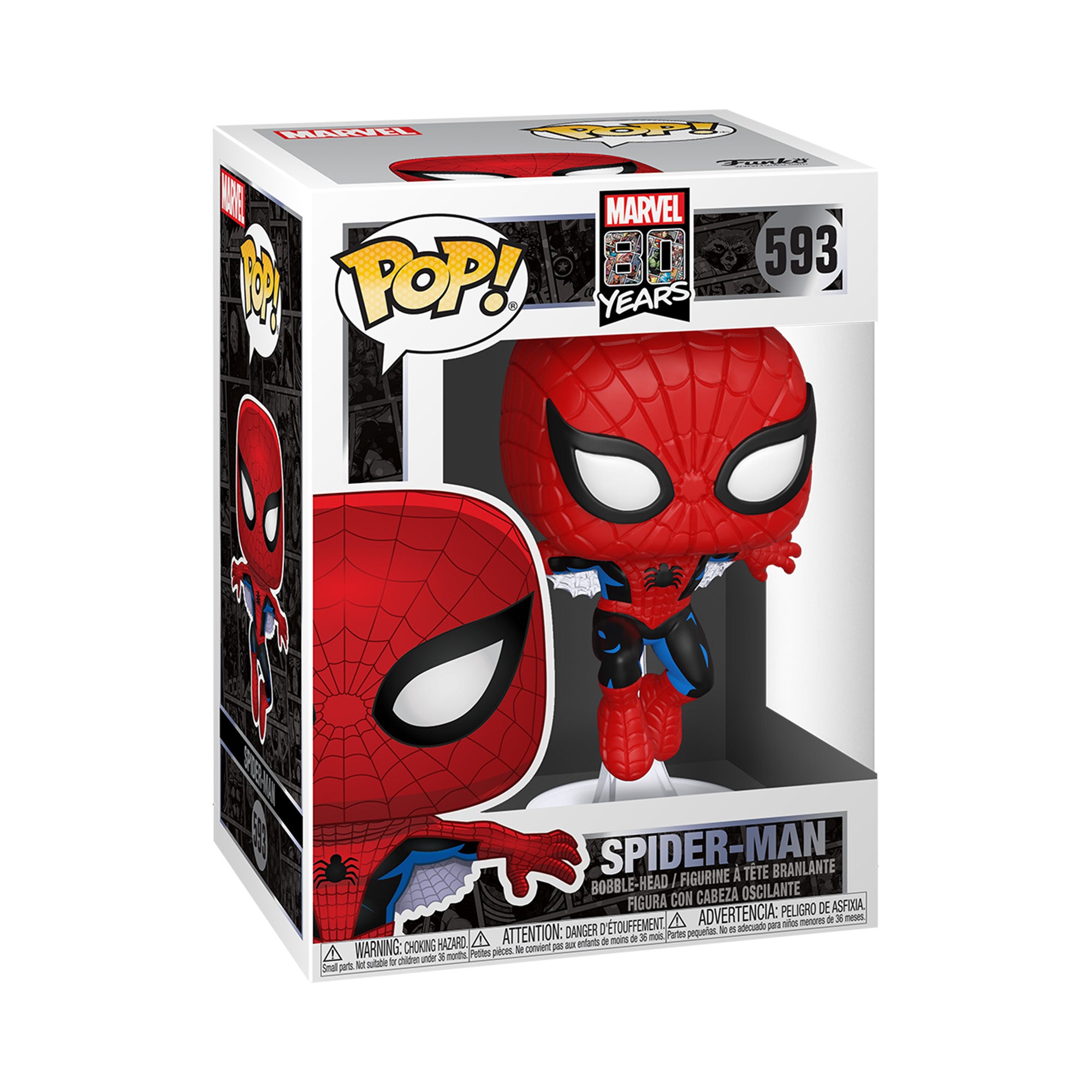 Funko Pop 80th First Appearance Spiderman Marvel - 593