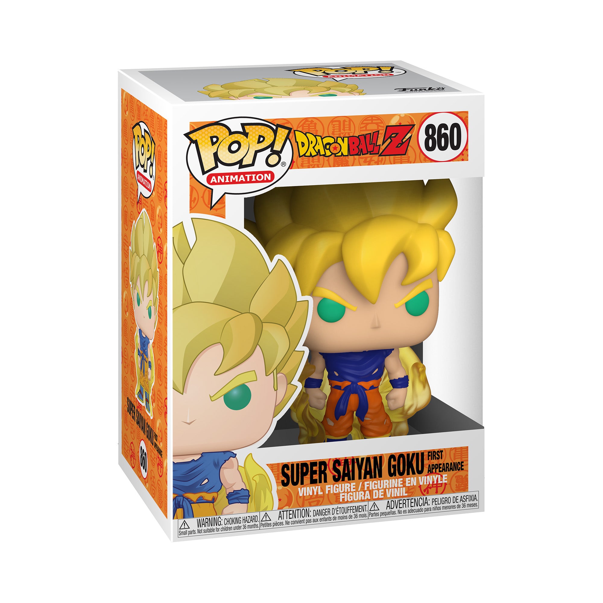 Funko Pop Dragon Ball Z Super Saiyan Goku - 860
