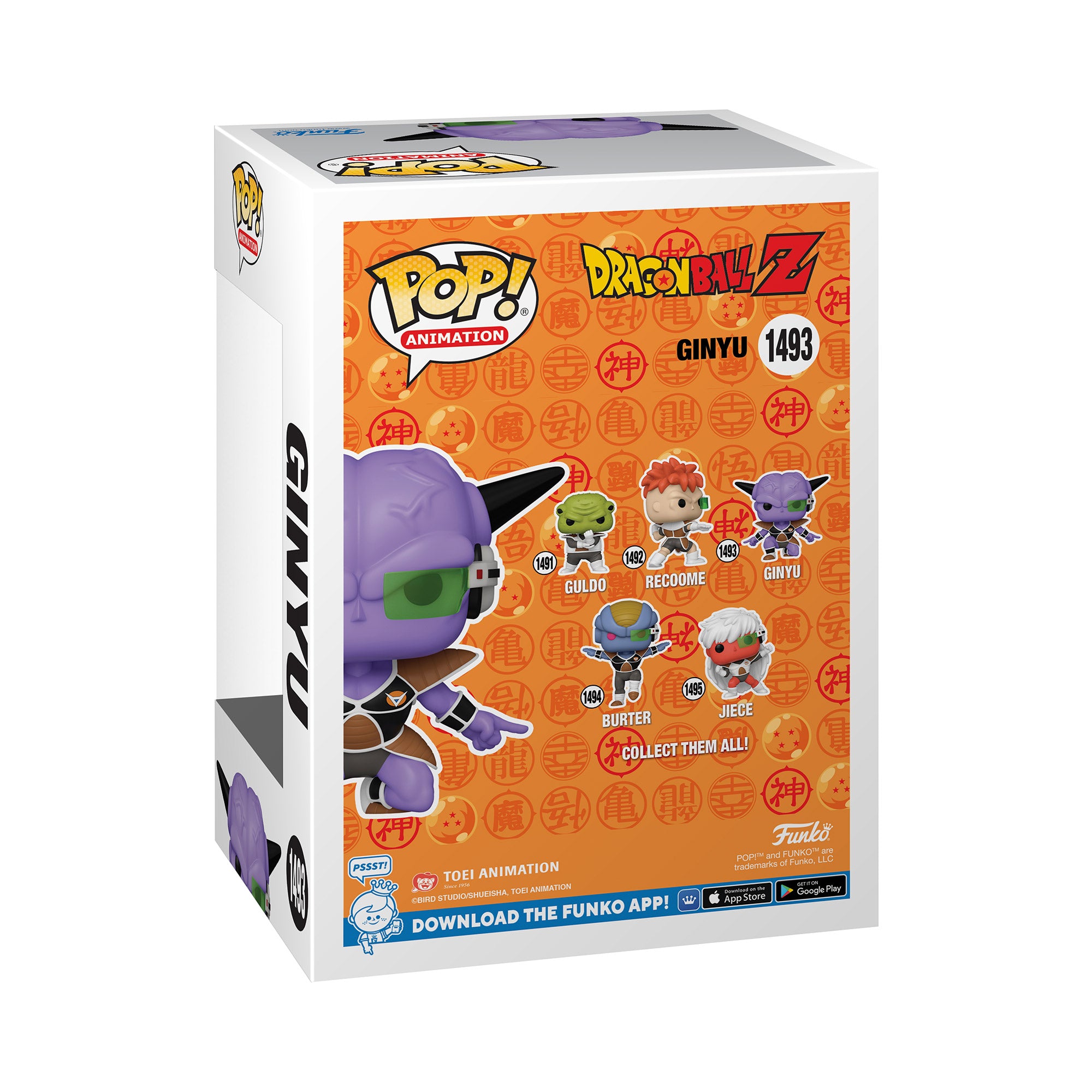 Funko Pop Dragon Ball Z Ginyu - 1493