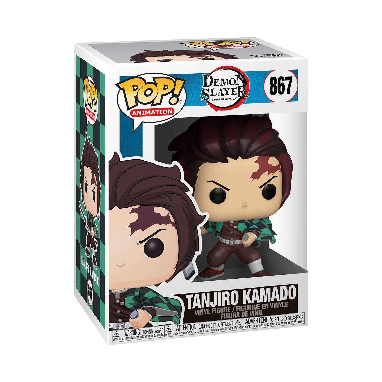 Funko Pop Tanjiro Kamado Demon Slayer - 867 - Funkos Pop Chile | The Brands Club cl