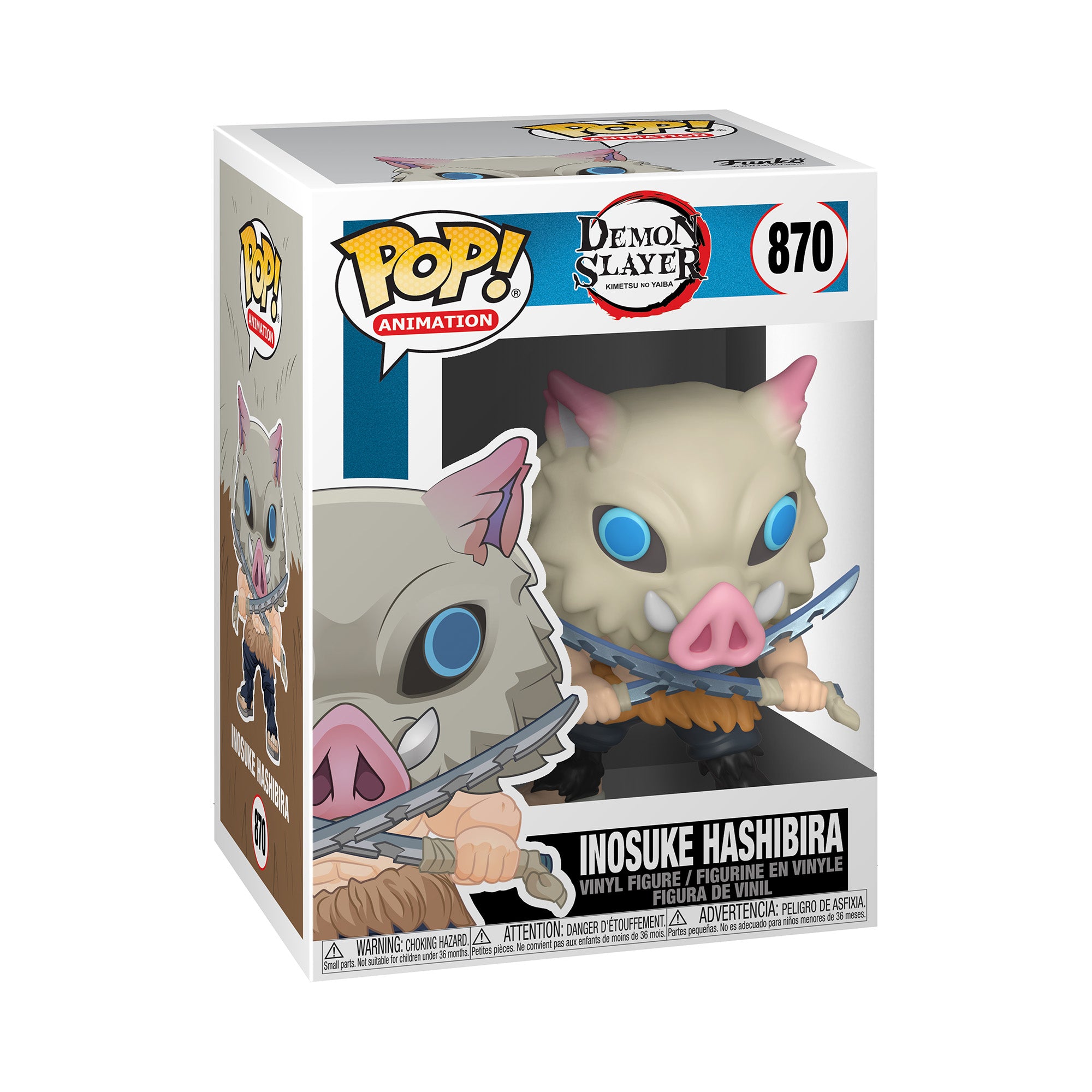 Funko Pop Demon Slayer Inosuke Hashibira - 870