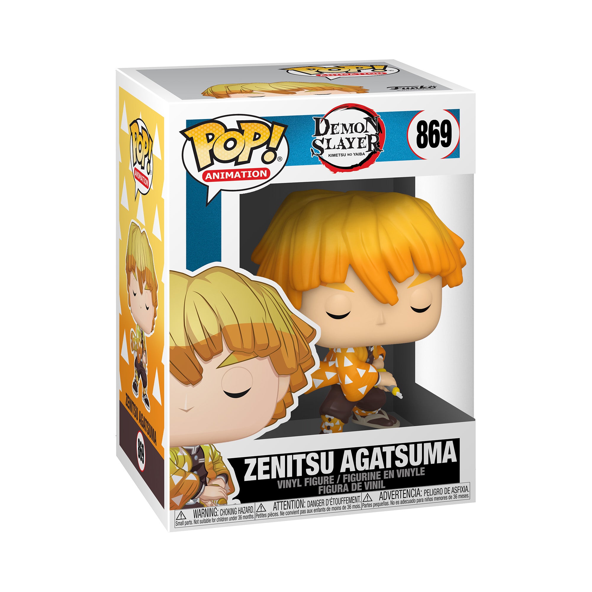 Funko Pop Demon Slayer  Zenitsu Agatsuma - 869